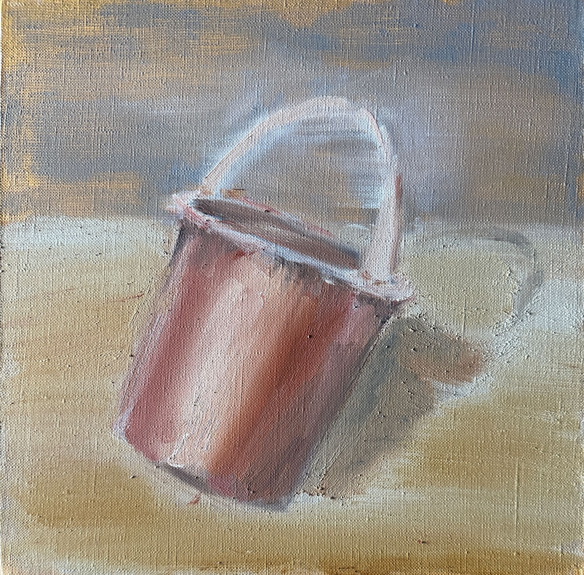 Надежда Богомолова (Картина, живопись - 
                  30 x 30 см) Поливайка