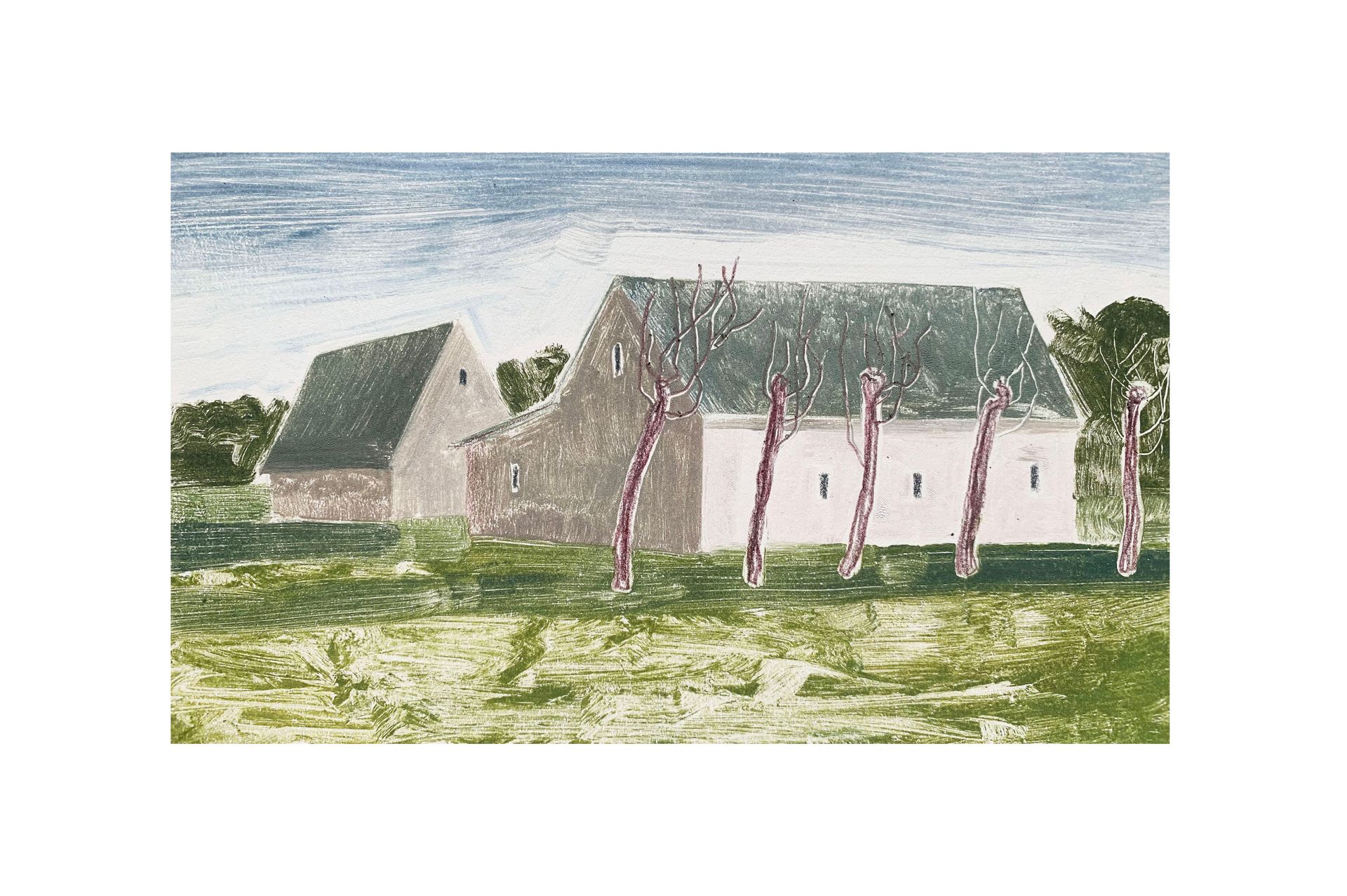 Мария Стадник (Графика печатная - 
                  35.5 x 26.5 см) Kutaisi