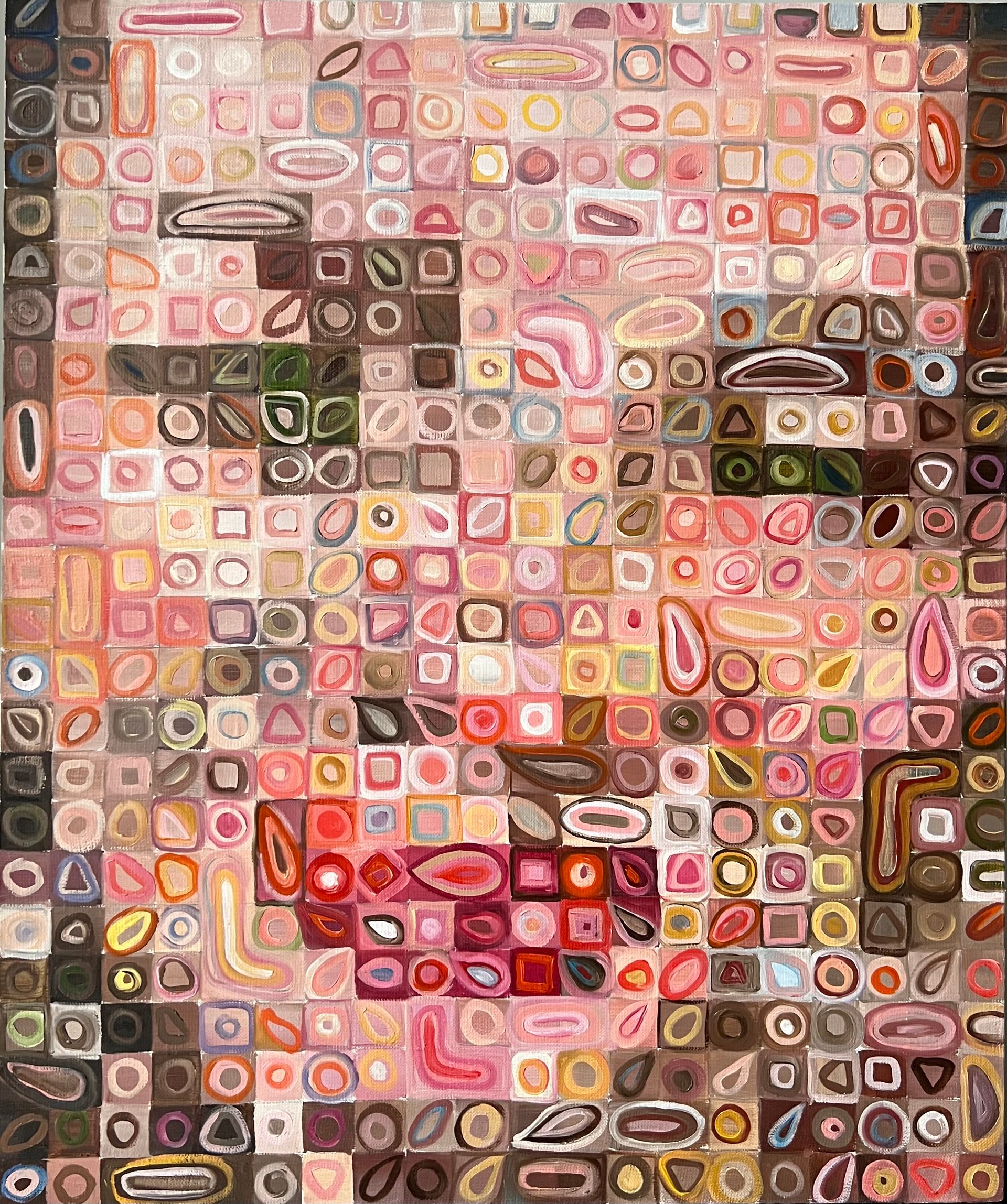 Инна Сумина (Картина, живопись - 
                  50 x 60 см) Selfie
