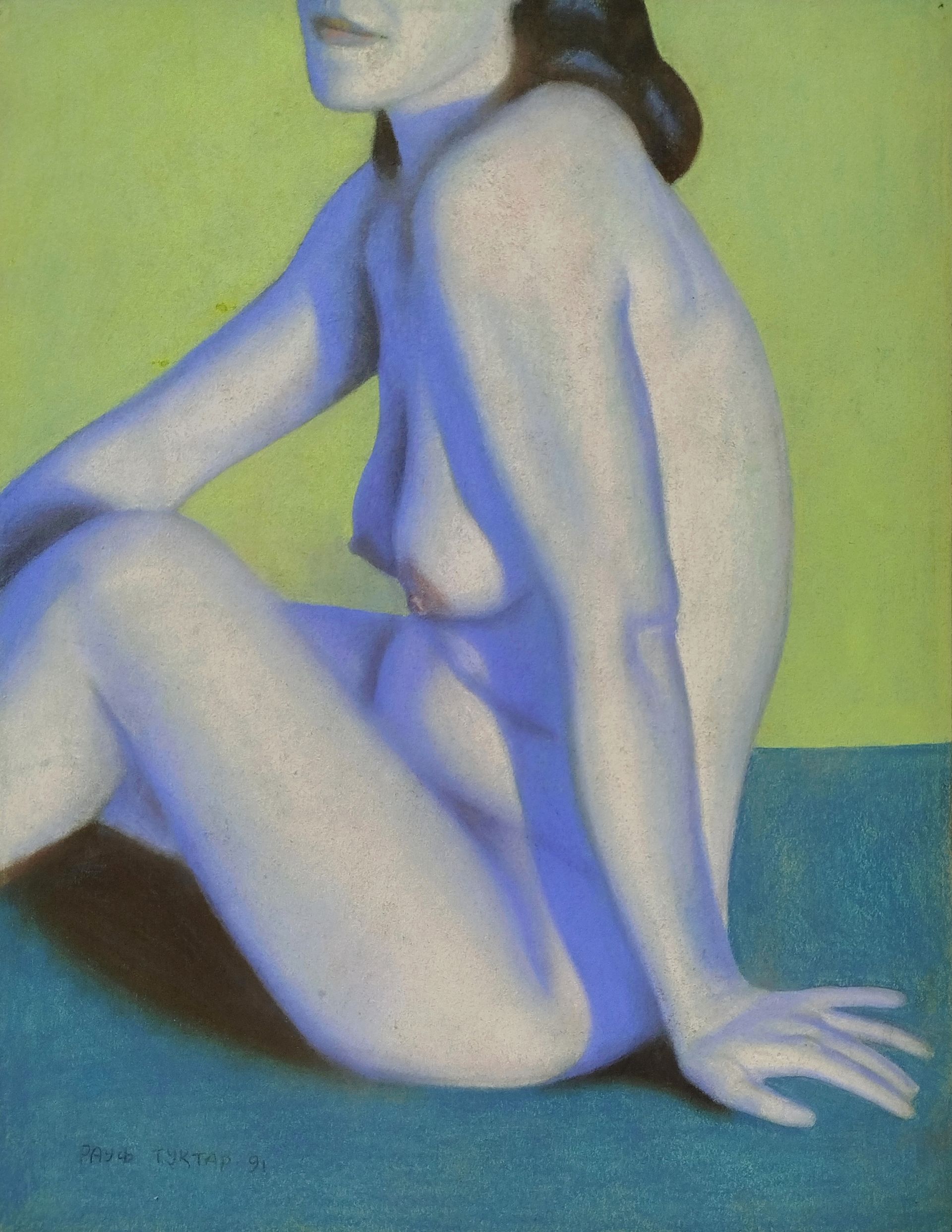 Рауф Туктар (Авторская графика - 
                  49 x 63 см) Обнаженная