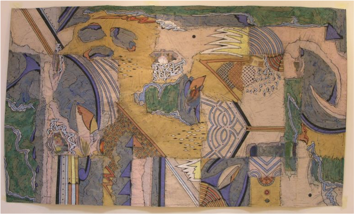 Виталий Копачев (Картина, живопись - 
                  300 x 170 см) Без названия
