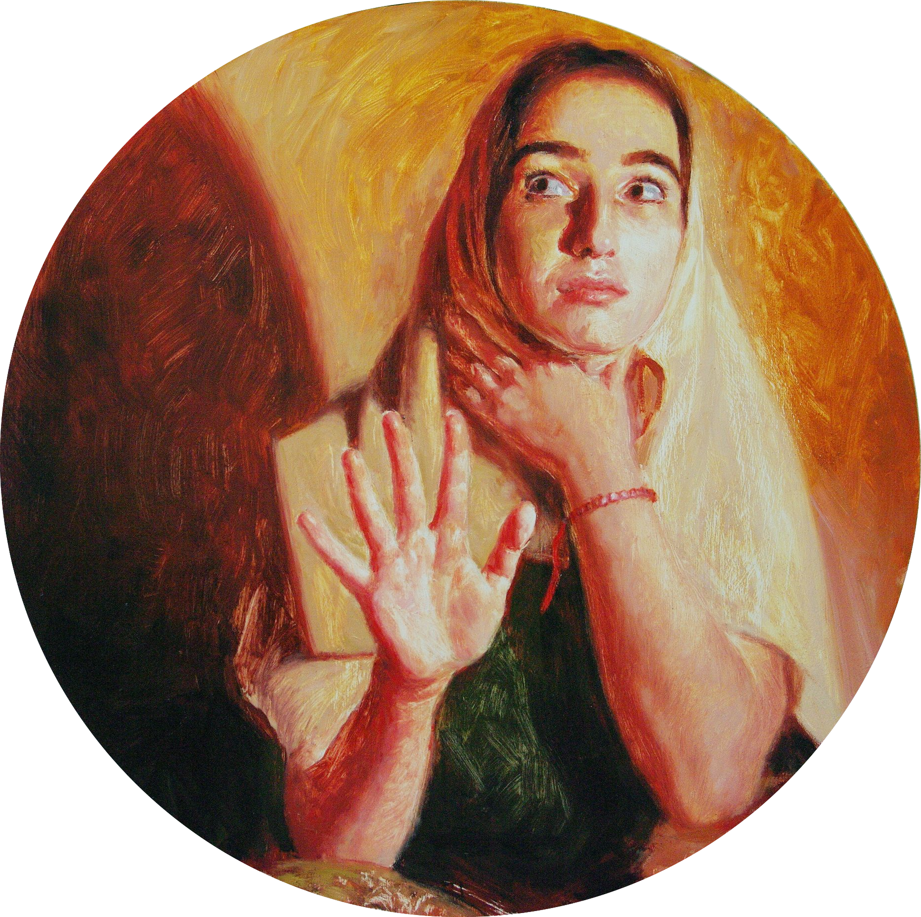 Алан Хатагты (Картина, живопись - 
                  70 x 70 см) Deja vu