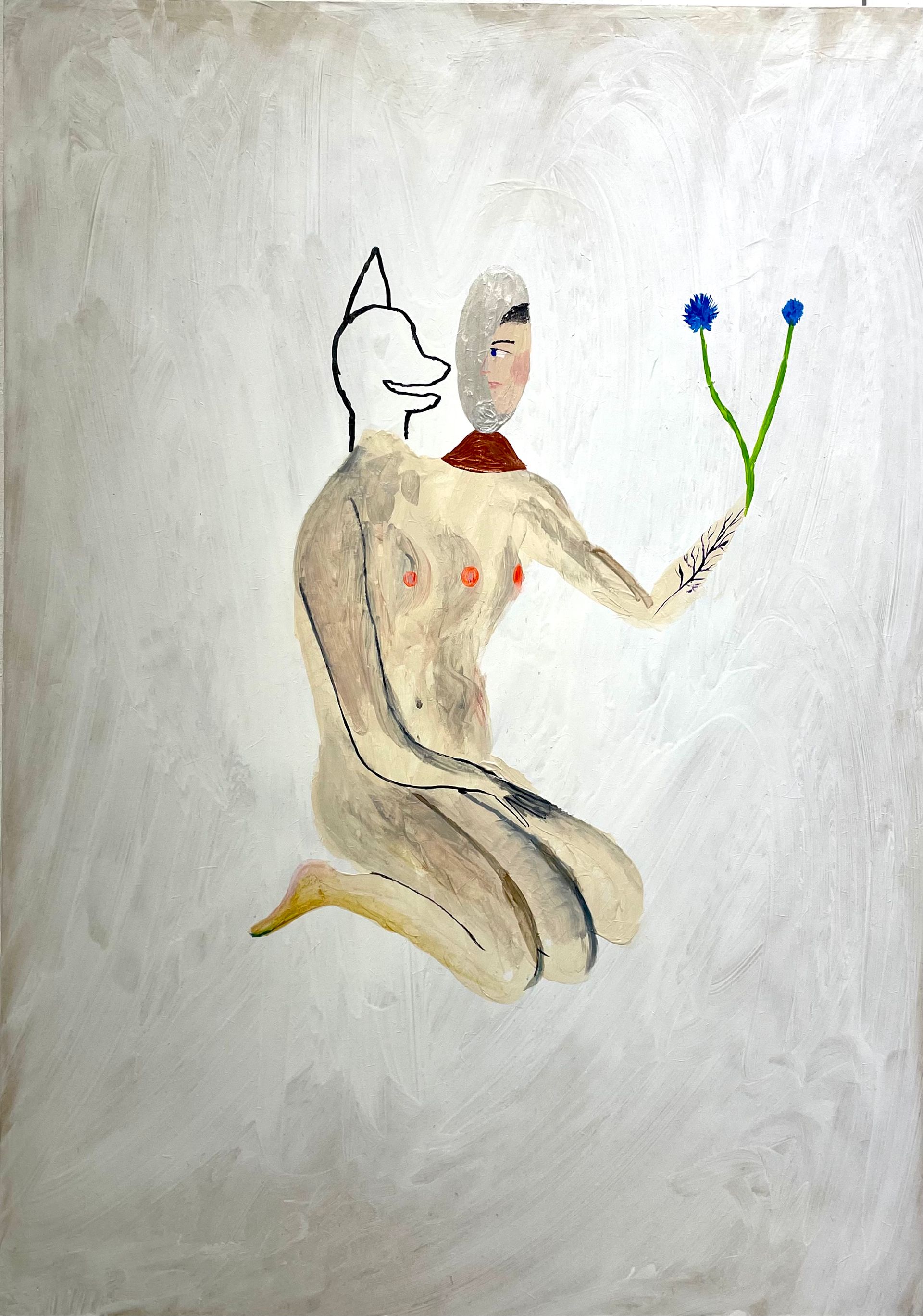 Родион Китаев (Авторская графика - 
                  39 x 55 см) Васильки - глаза твои