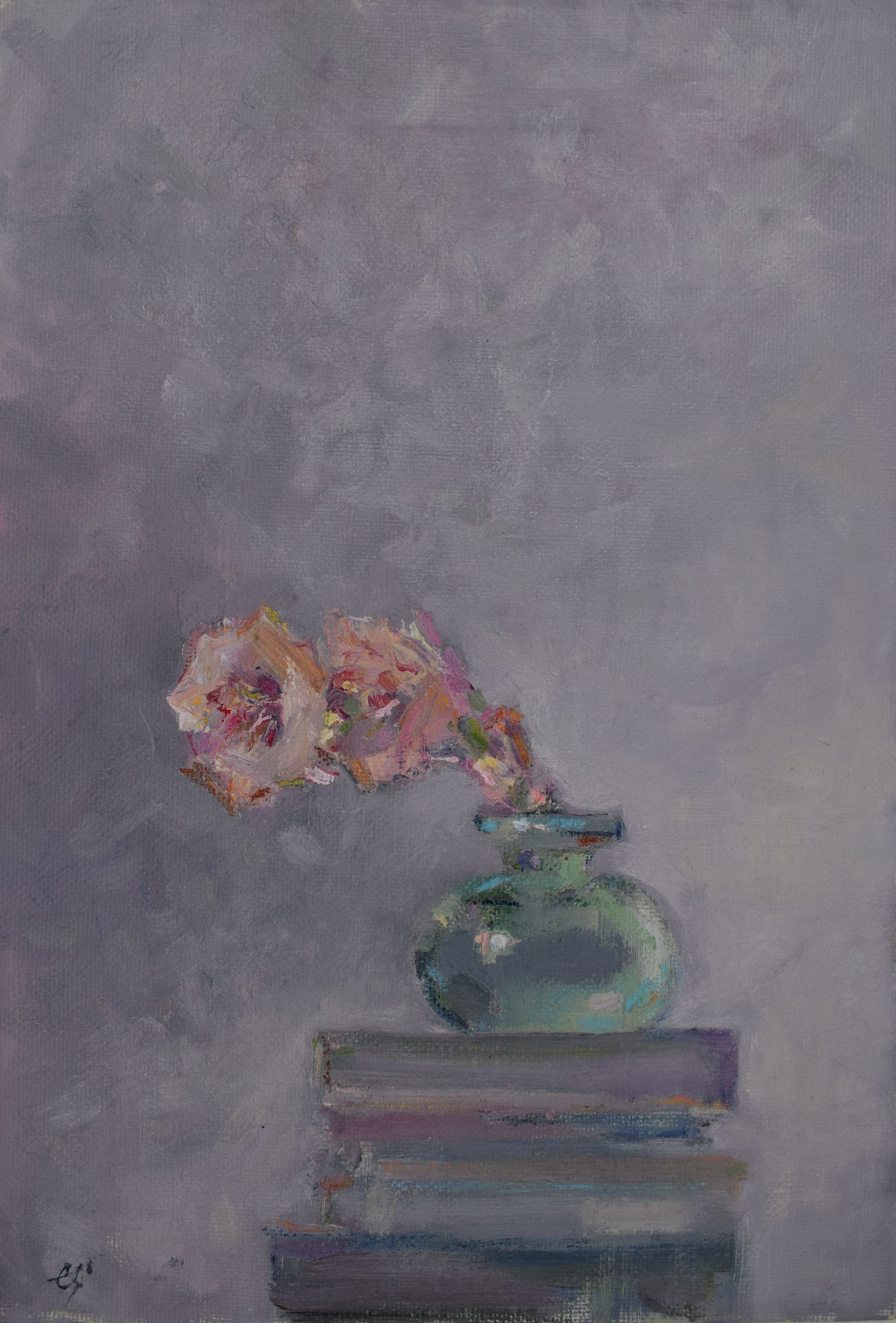 Елена Санина (Картина, живопись - 
                  31 x 45 см) Перед рассветом