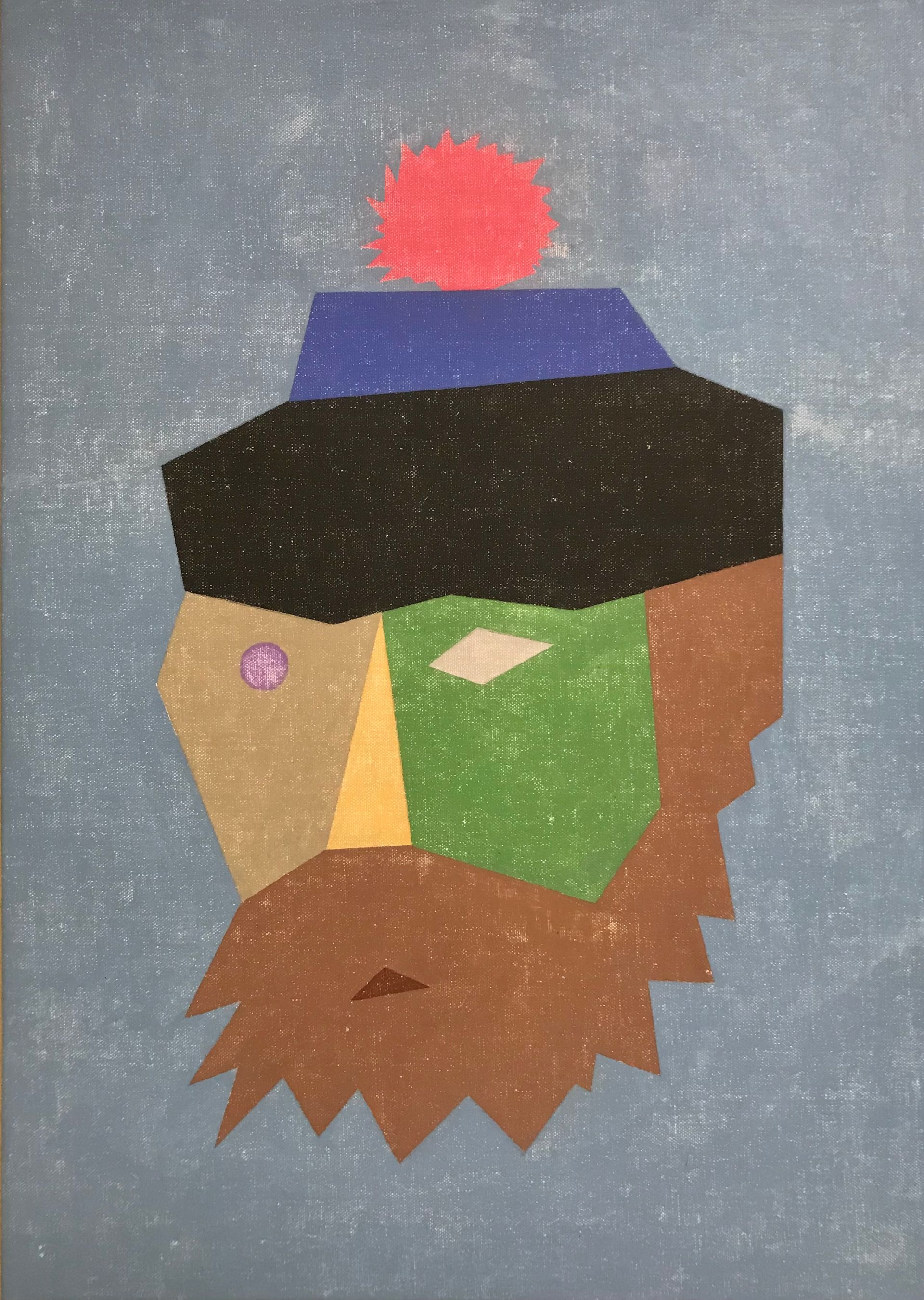 Юрий Ростиславский (Картина, живопись - 
                  50 x 70 см) Капитан Ахав