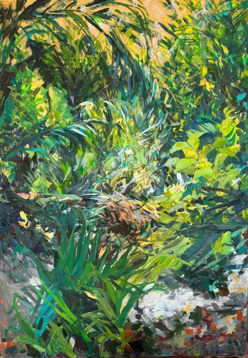 Юлия Кривозубова (Авторская графика - 
                  100 x 140 см) Из серии "Яблоки и груши"