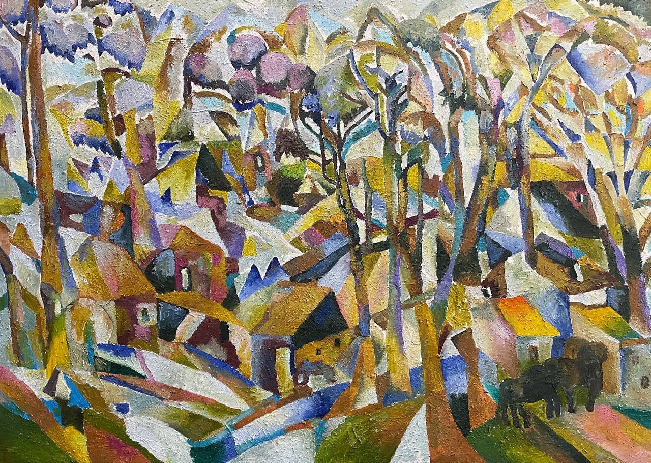 Татьяна Федоровская (Картина, живопись - 
                  140 x 100 см) ЯРКИЙ ДЕНЬ