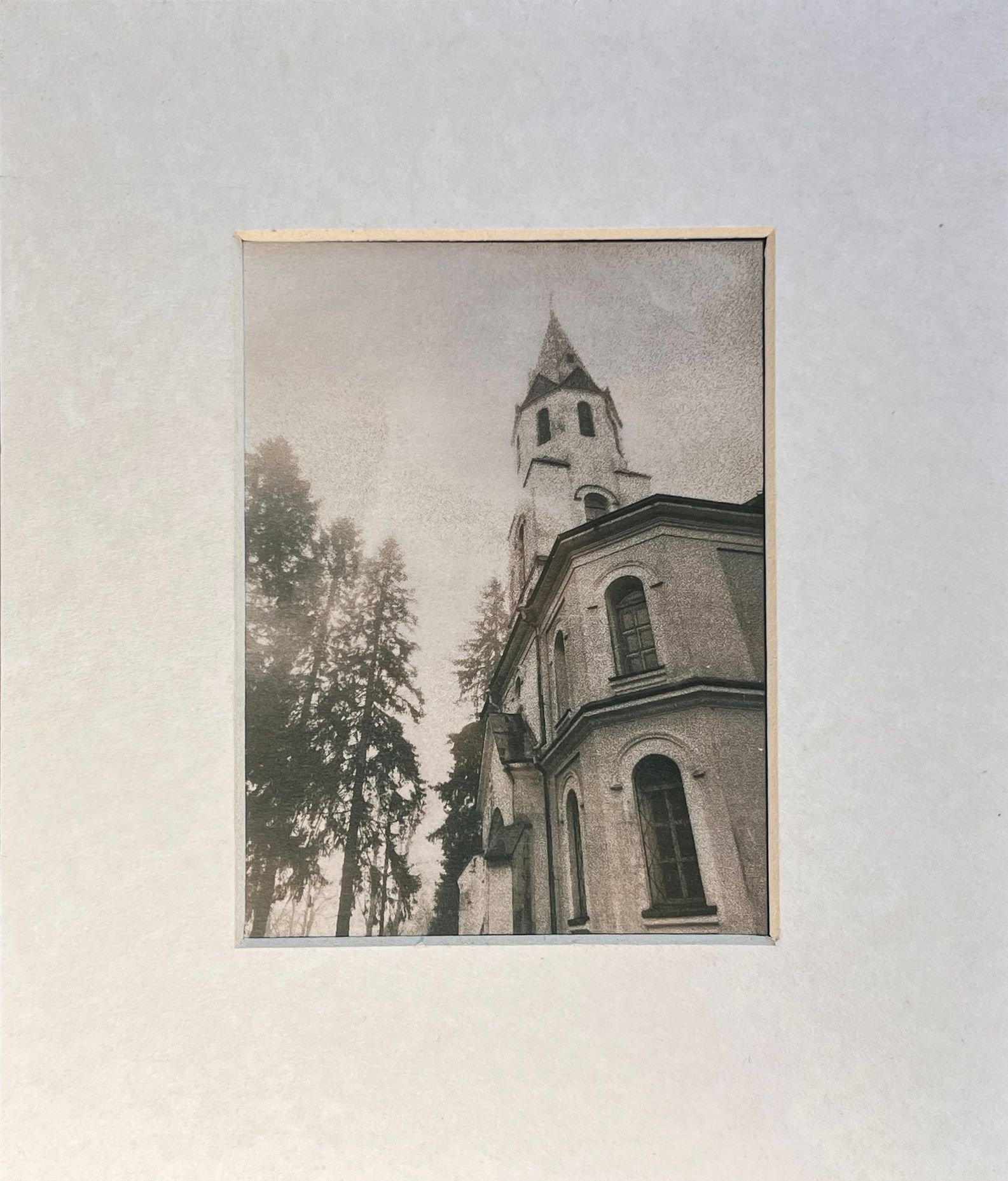 Valentine Solonski (Графика печатная - 
                  19.2 x 22.5 см) Кирха