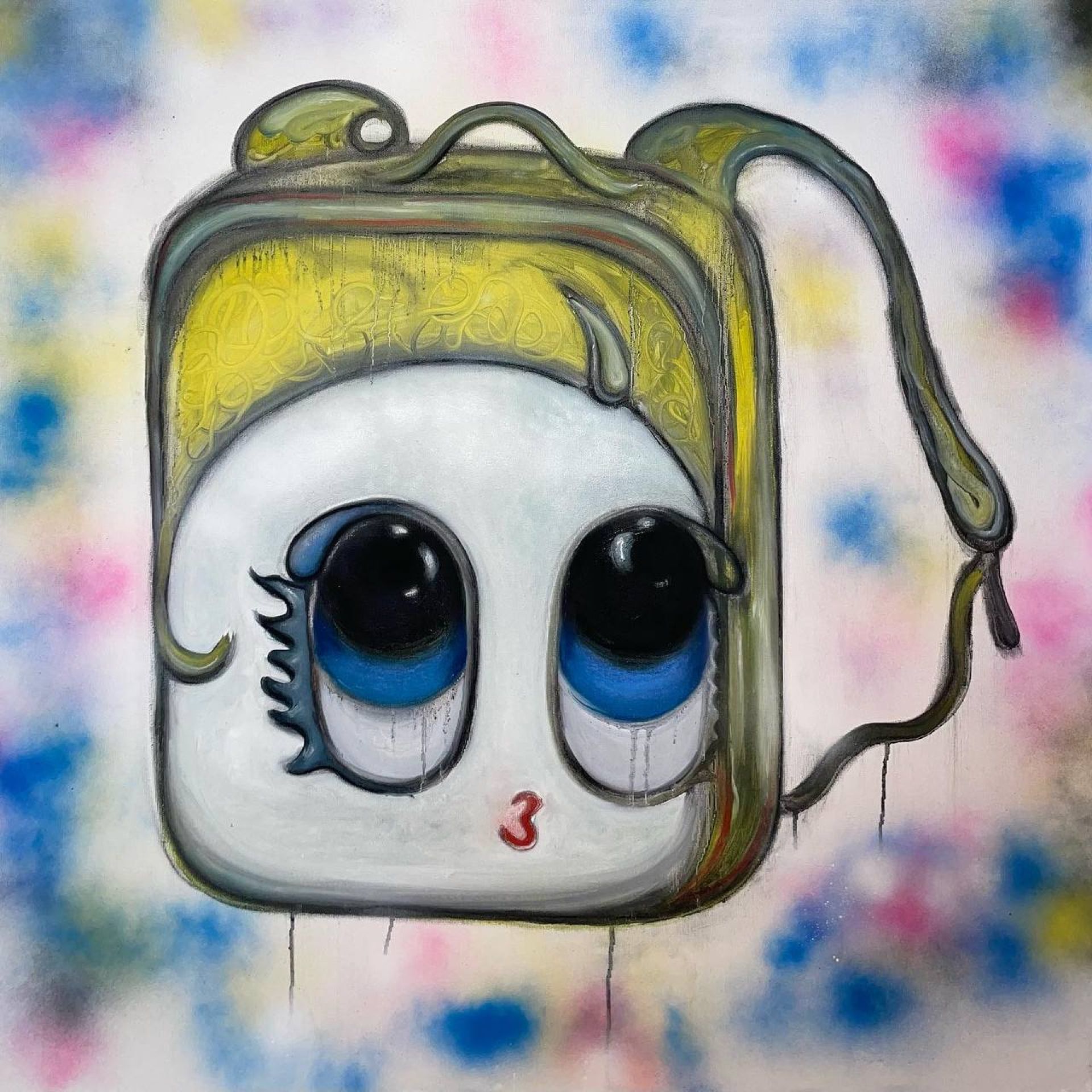 Степан Мянник (Картина, живопись - 
                  80 x 80 см) Lol Doll