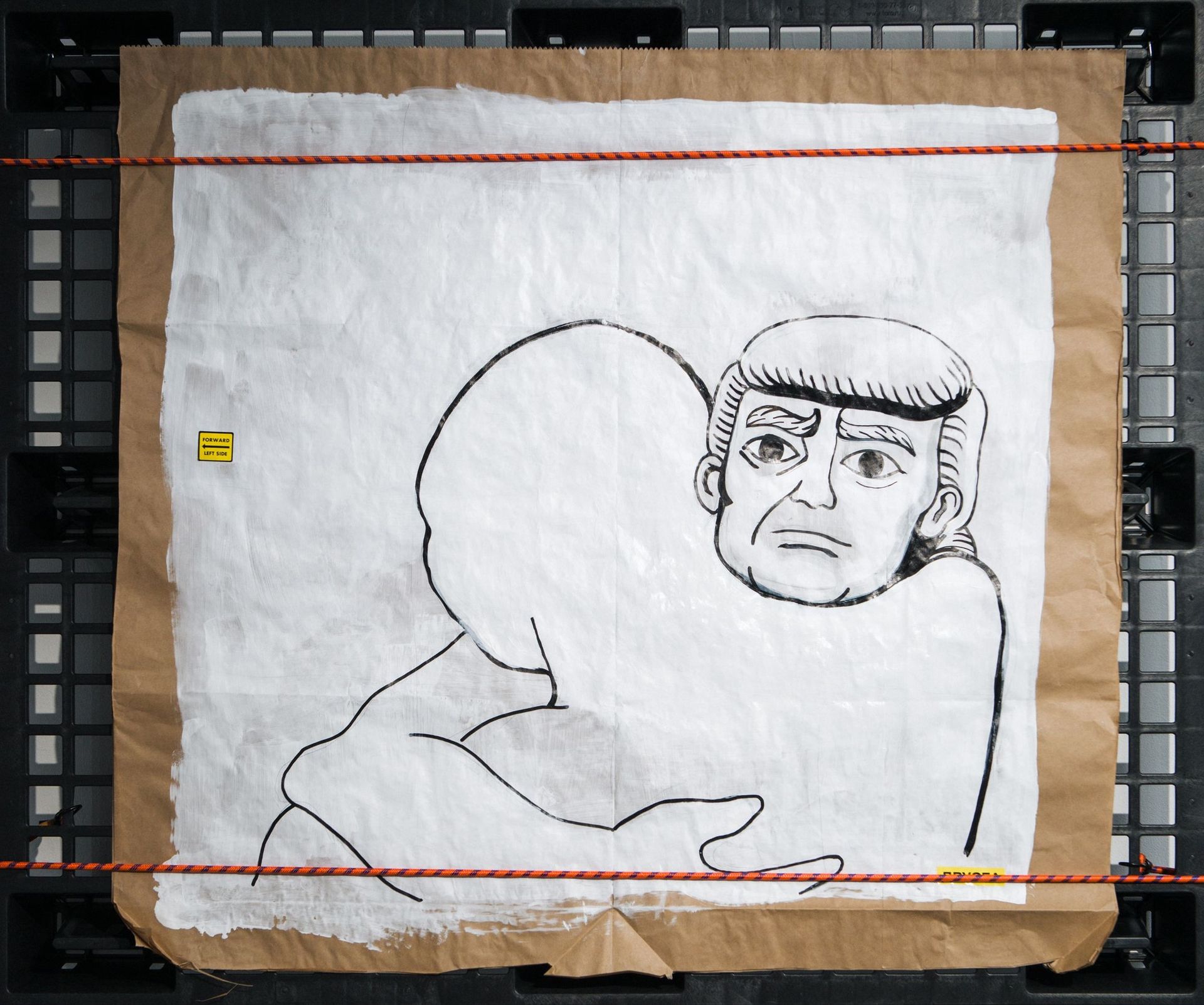 Рома Сойда (Авторская графика - 
                  100 x 99 см) I dont' know how it feels tho