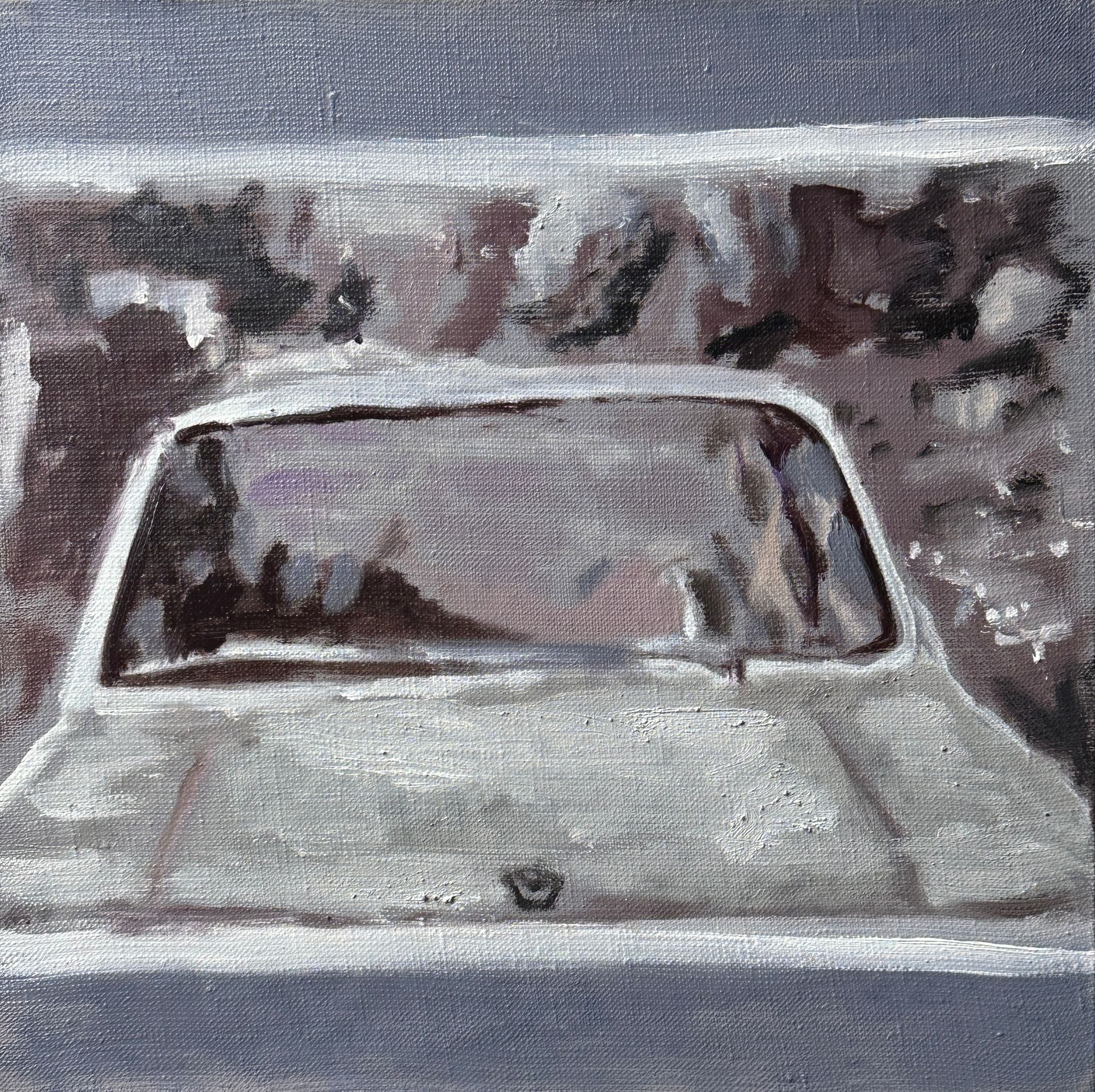Надежда Богомолова (Картина, живопись - 
                  30 x 30 см) Машина