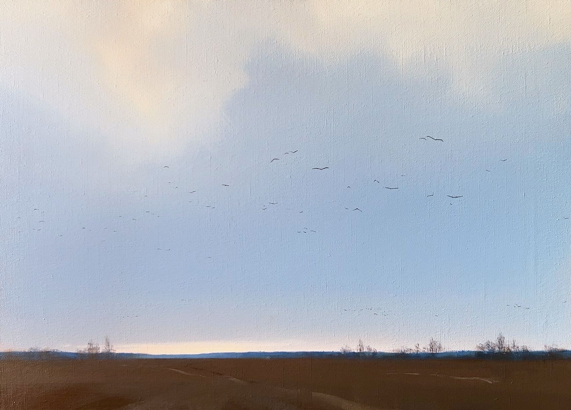 Александра Савина (Картина, живопись - 
                  70 x 50 см) Надежда есть всегда