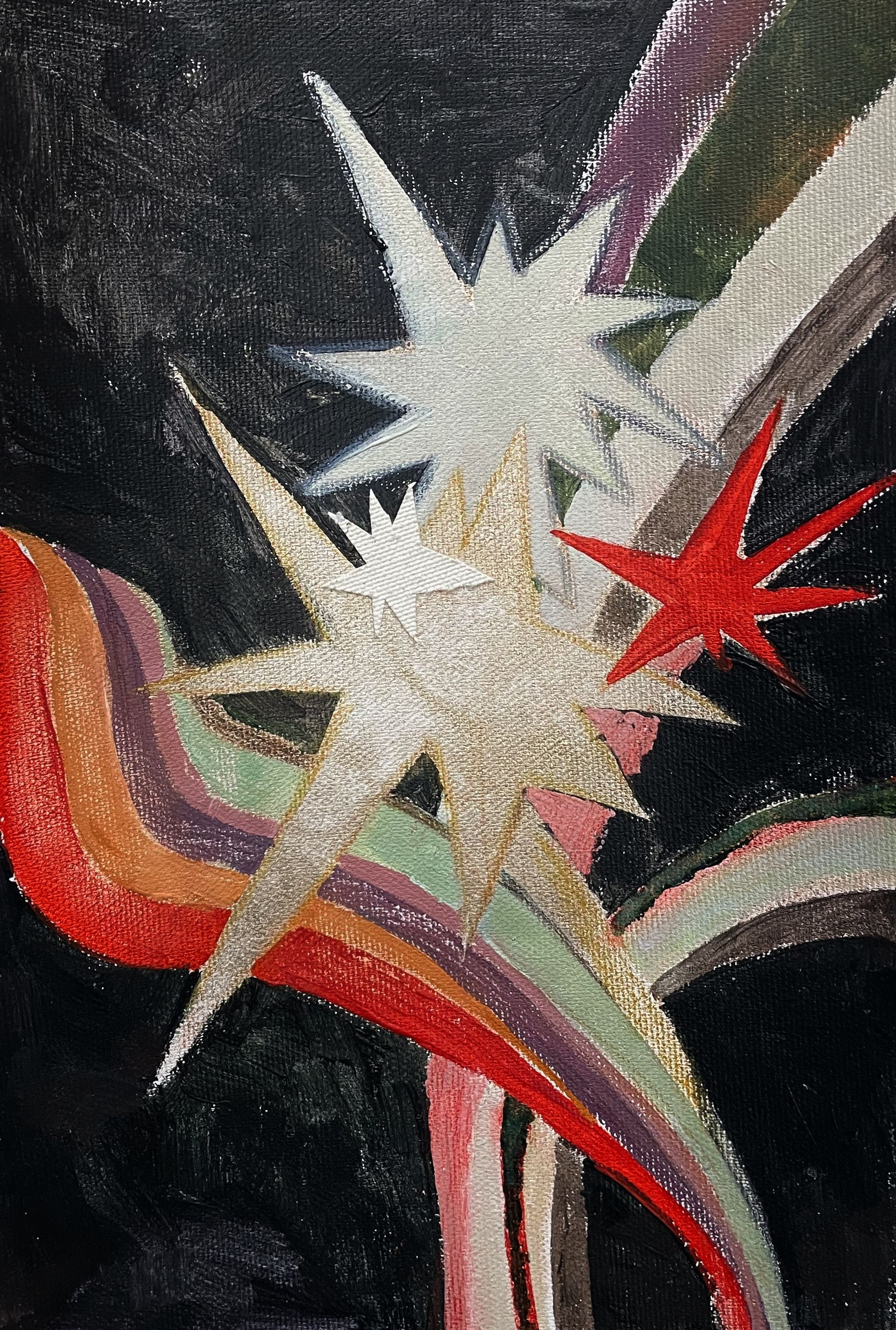 Анастасия Мазур-Скробова (Картина, живопись - 
                  21 x 33 см) Букет комет