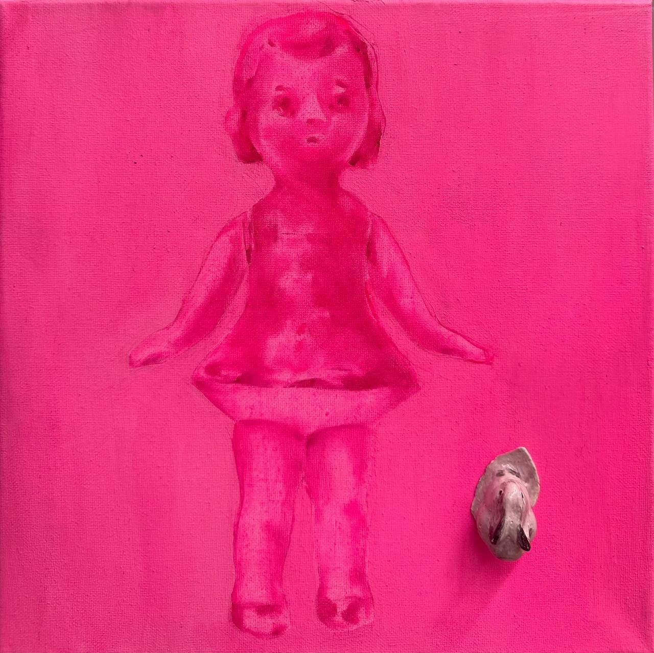 Кристина Пуршина (Картина, живопись - 
                  30 x 30 см) Куколка #5