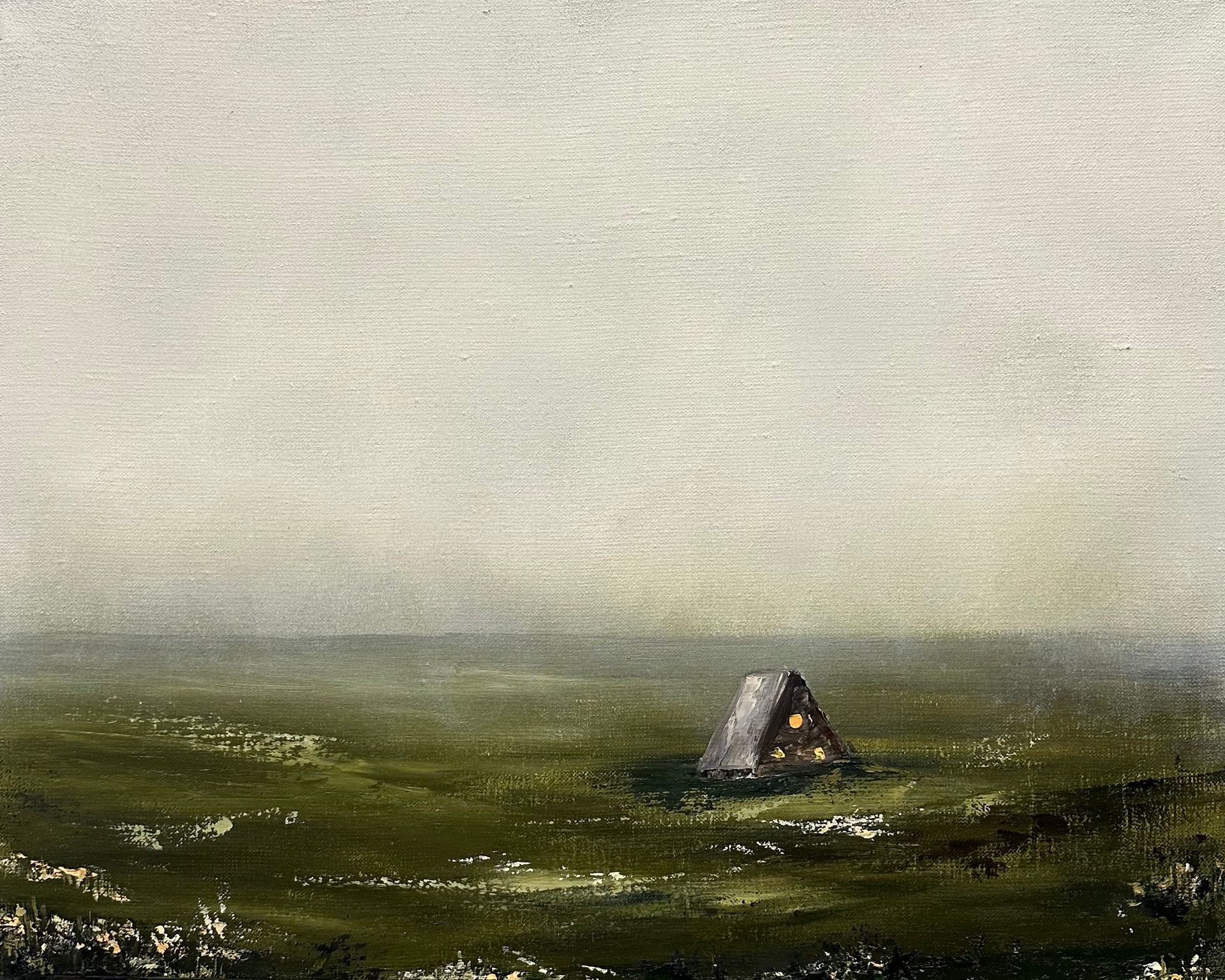 Ксения Константинова (Картина, живопись - 
                  50 x 40 см) Точка выбора