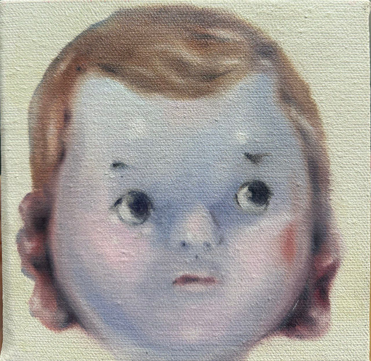 Кристина Пуршина (Картина, живопись - 
                  20 x 20 см) Куколка #11