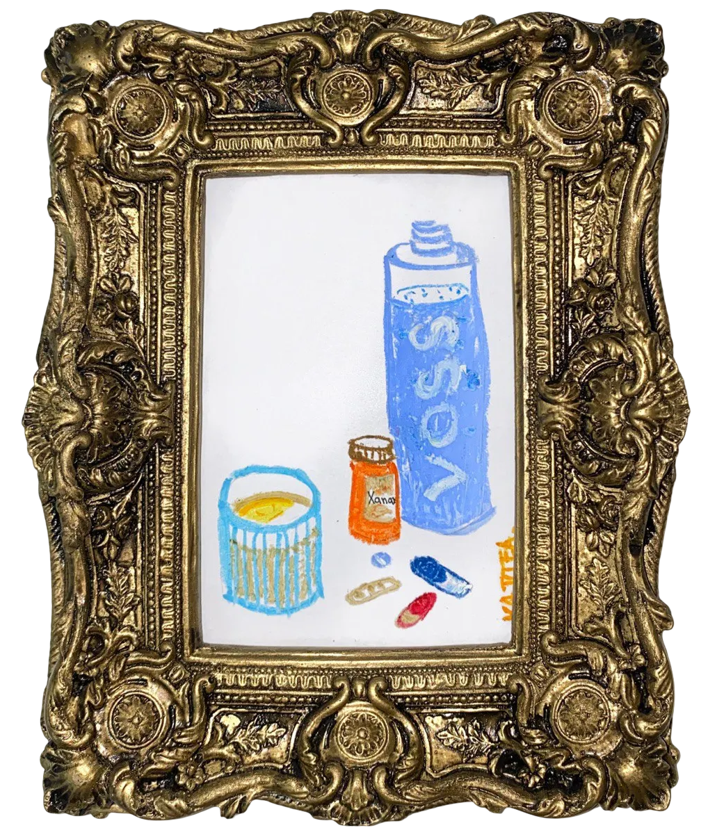 Катя Афонина (Авторская графика - 
                  17 x 21 см) Xanex