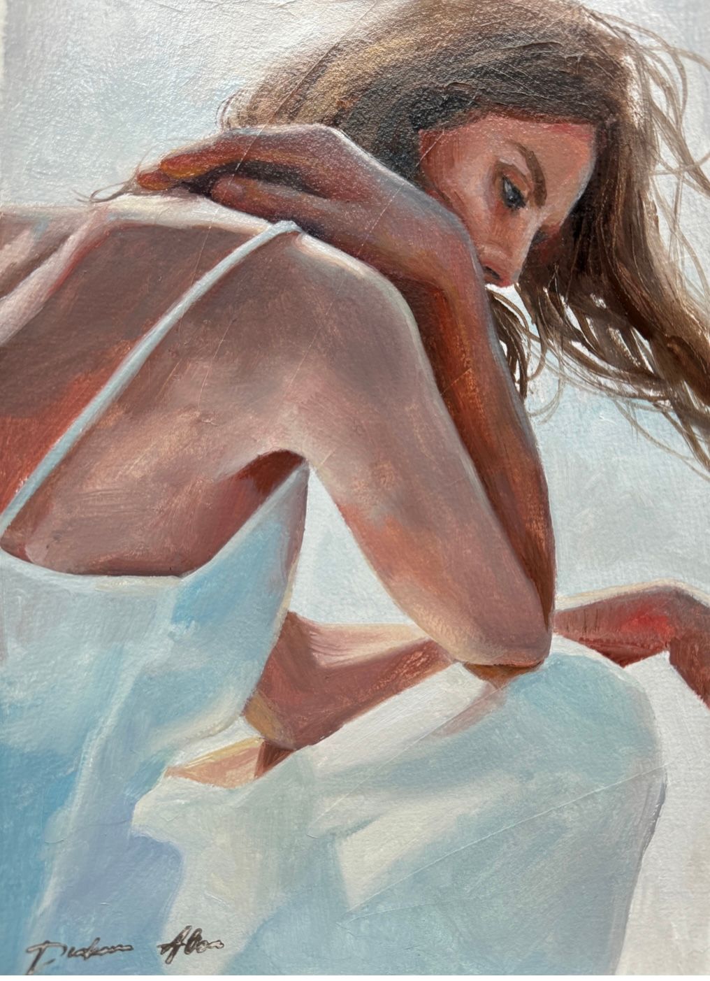 Алиса Дьякова (Авторская графика - 
                  21 x 29 см) ЛЁГКОСТЬ