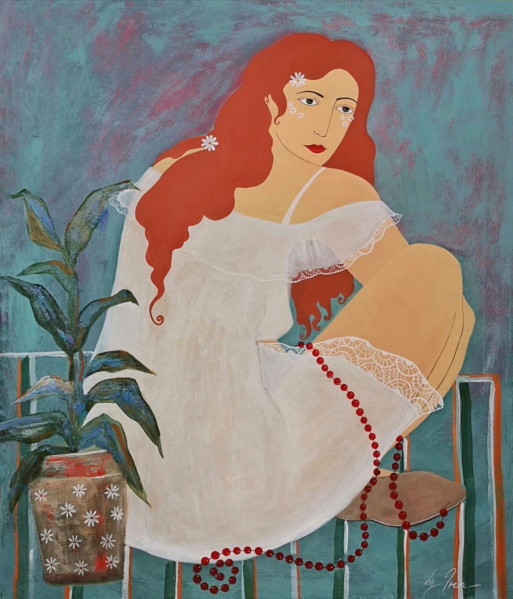 Ирина Яковлева (Картина, живопись - 
                  60 x 70 см) Не Матильда