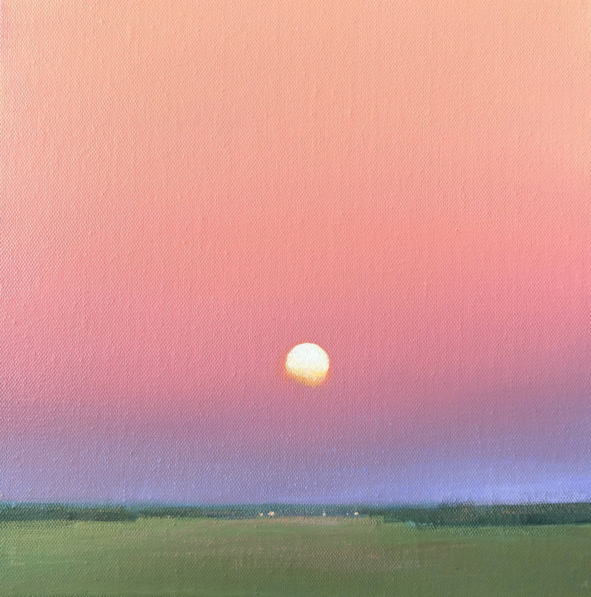 Александра Савина (Картина, живопись - 
                  30 x 30 см) Солнце