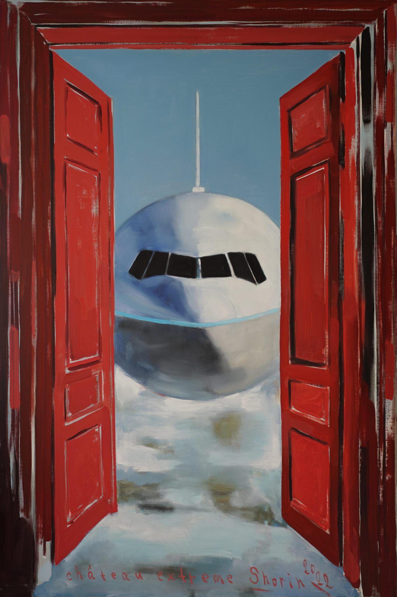 Дмитрий Шорин (Картина, живопись - 
                  133 x 200 см) СHÂTEAU EXTREME