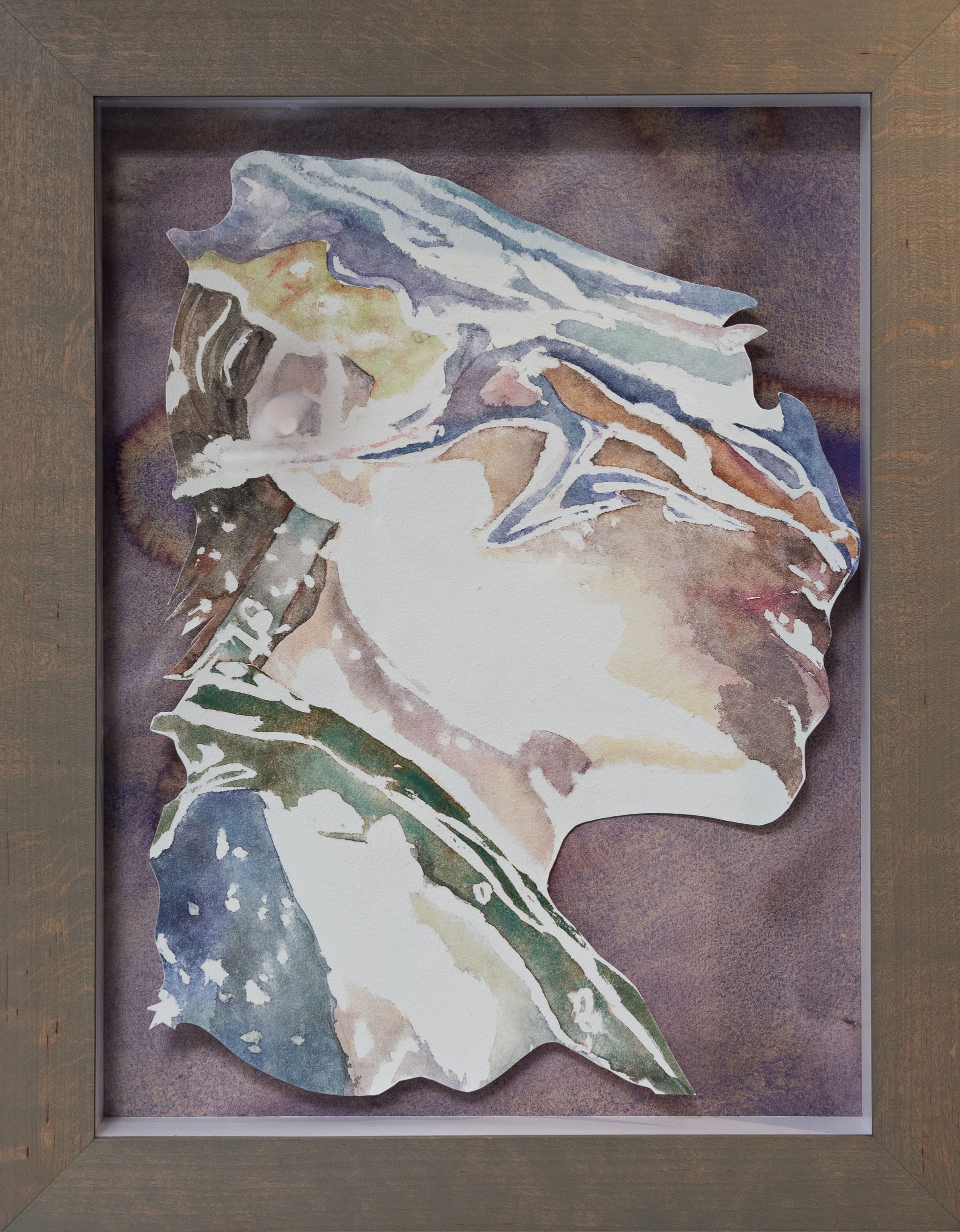 Саша Пучкова (Картина, живопись - 
                  34 x 45 см) Ответ звёздного странника