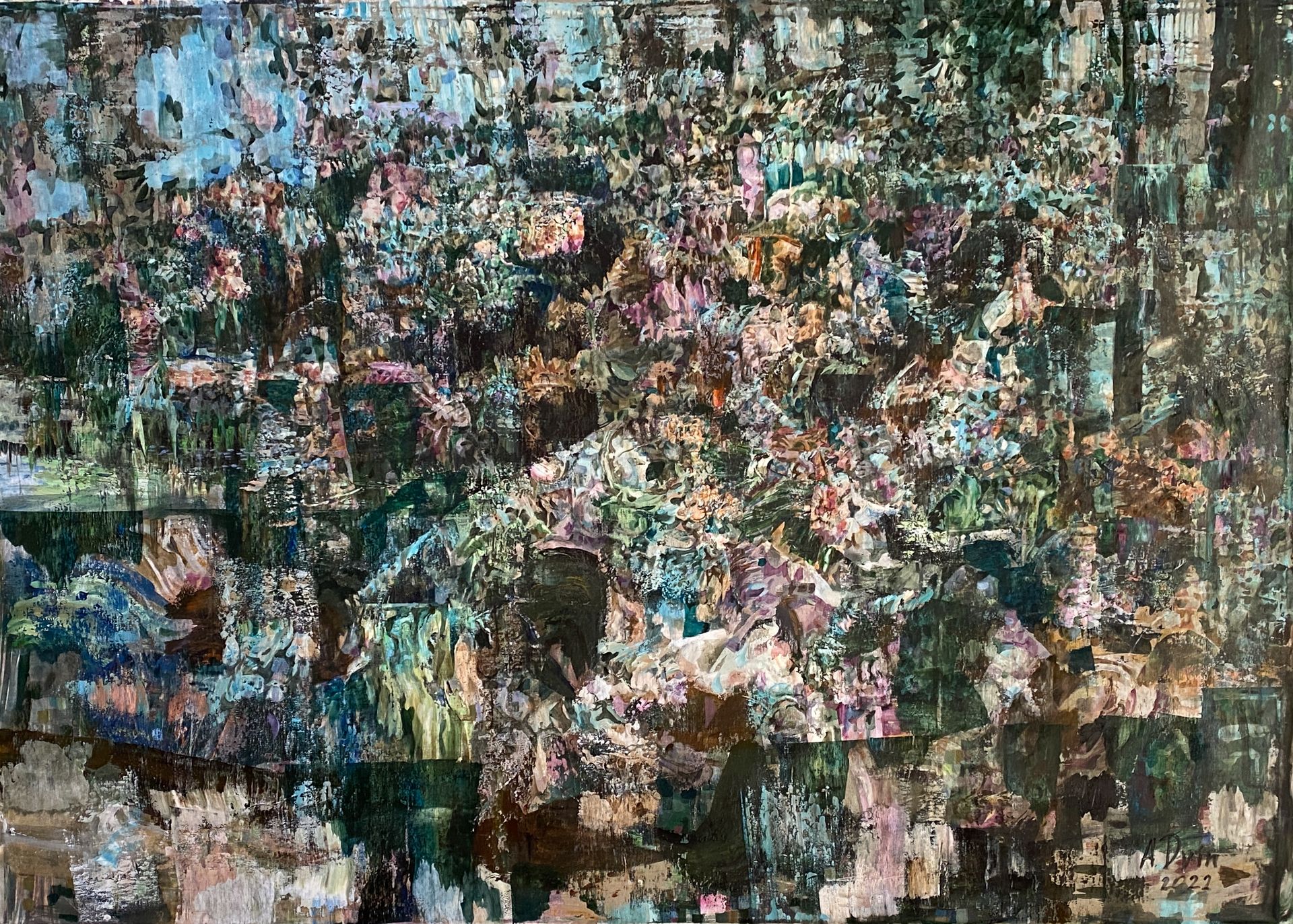 Андрей Двин (Картина, живопись - 
                  200 x 140 см) Метанойя