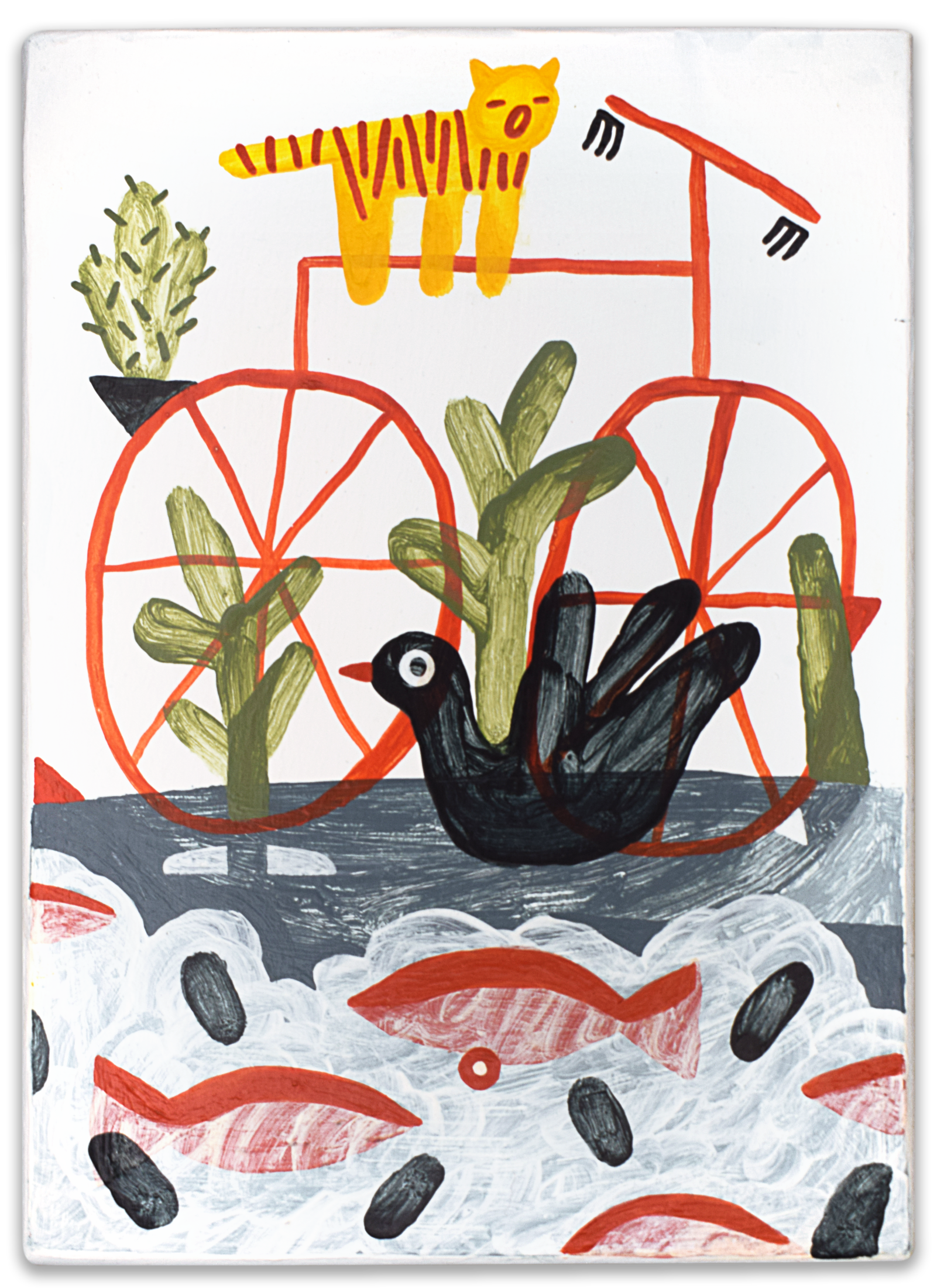 Лена Романовская (Картина, живопись - 
                  13 x 18 см) Опера и балет