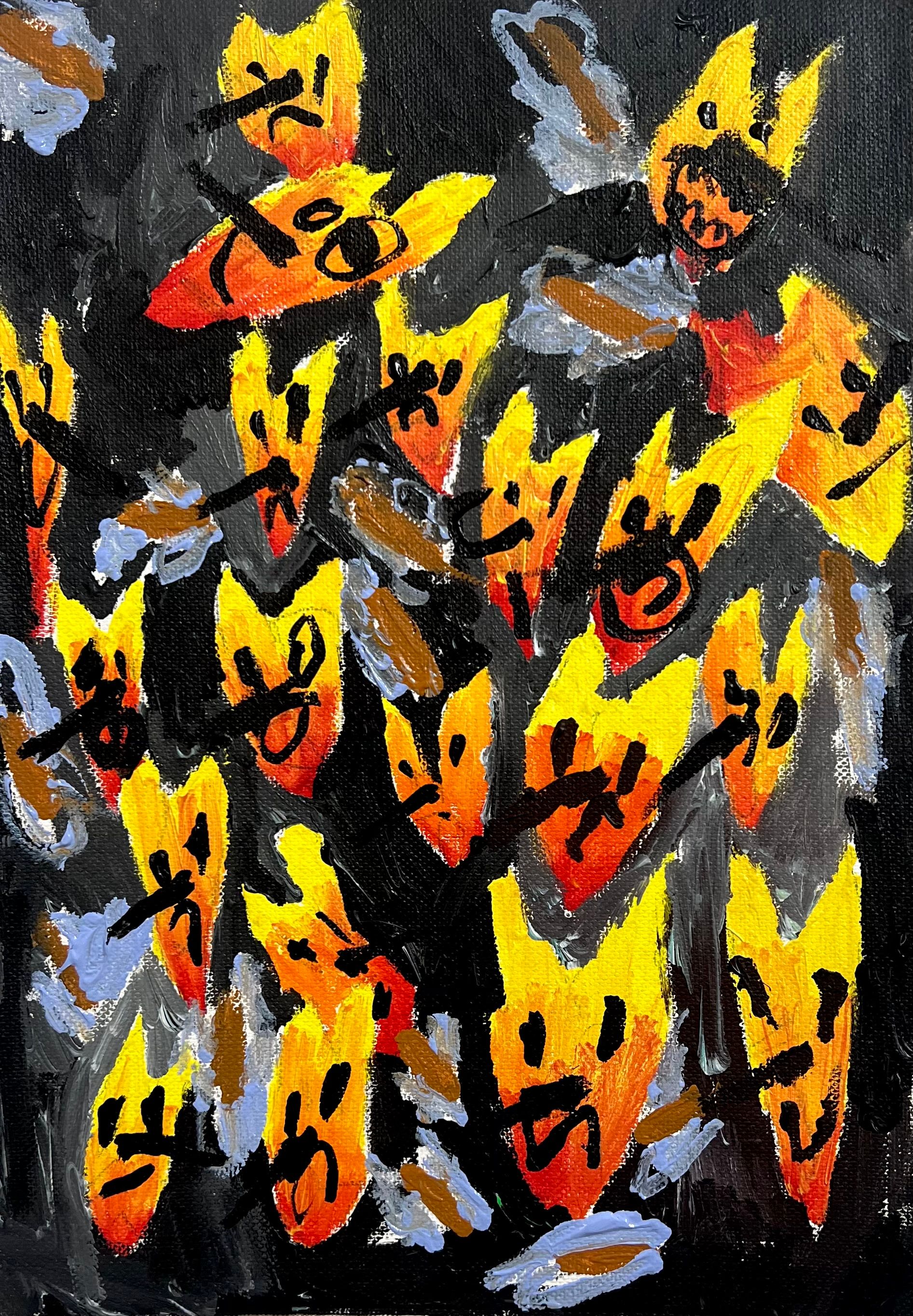Влад Мальцев (Авторская графика - 
                  30 x 40 см) Сэкондхэнд масок