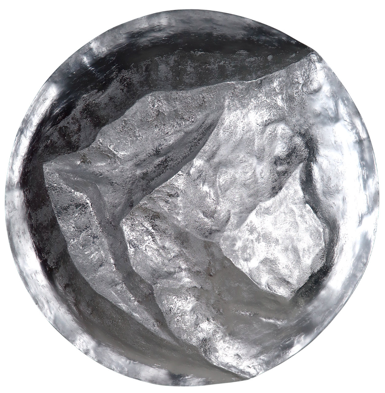 Николай Харитонов (Объект - 
                  100 x 100 см) Арт-объект "SILVER ROCK"