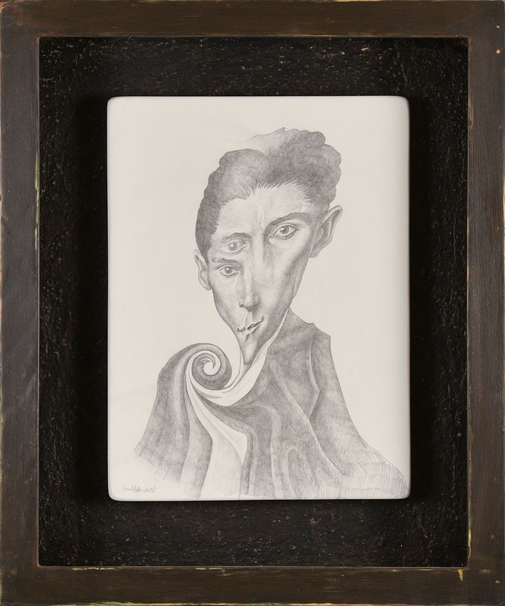 Гоша Острецов (Картина, живопись - 
                  50 x 60 см) Кафка