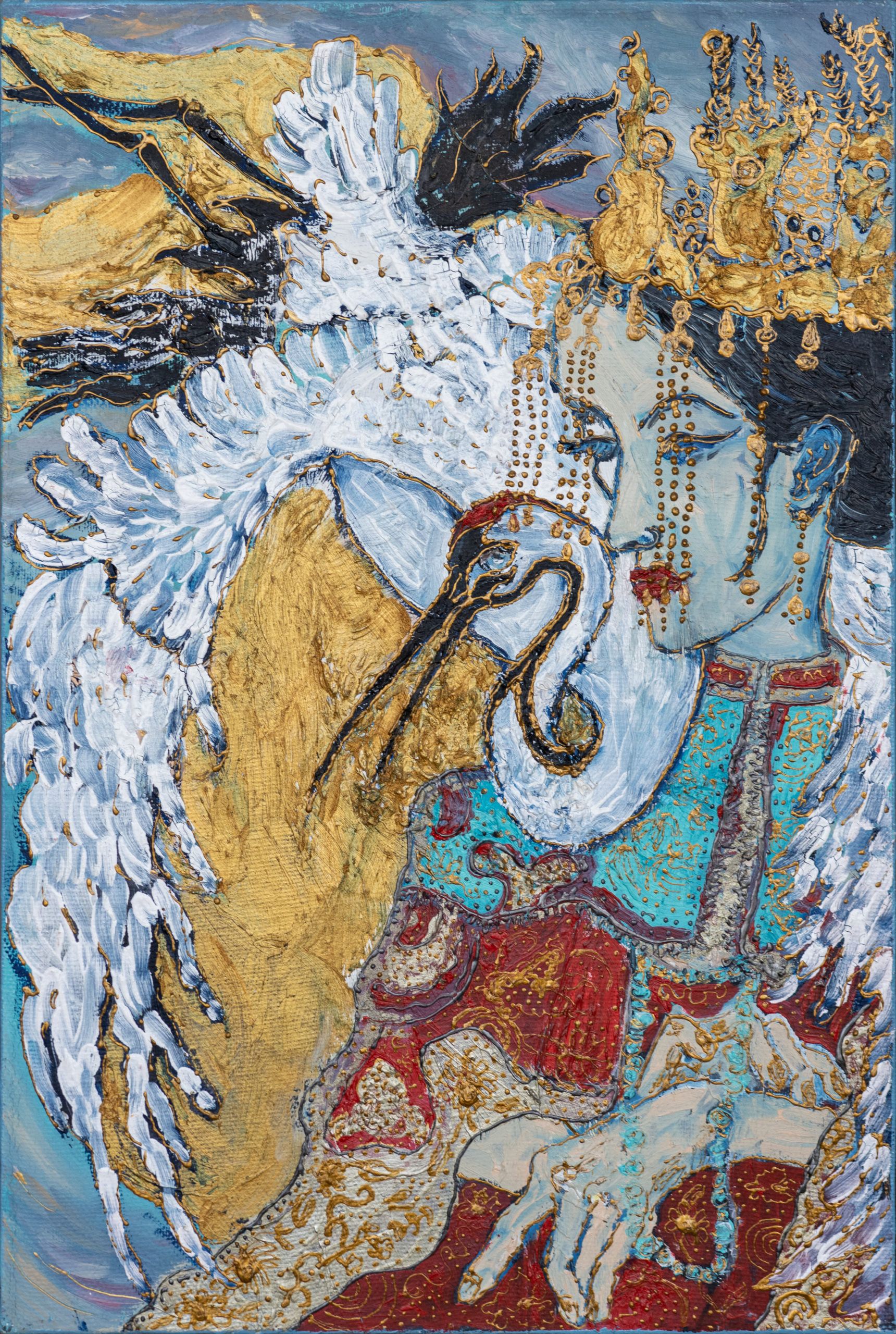 Александра Халипская (Картина, живопись - 
                  40 x 60 см) Kuren
