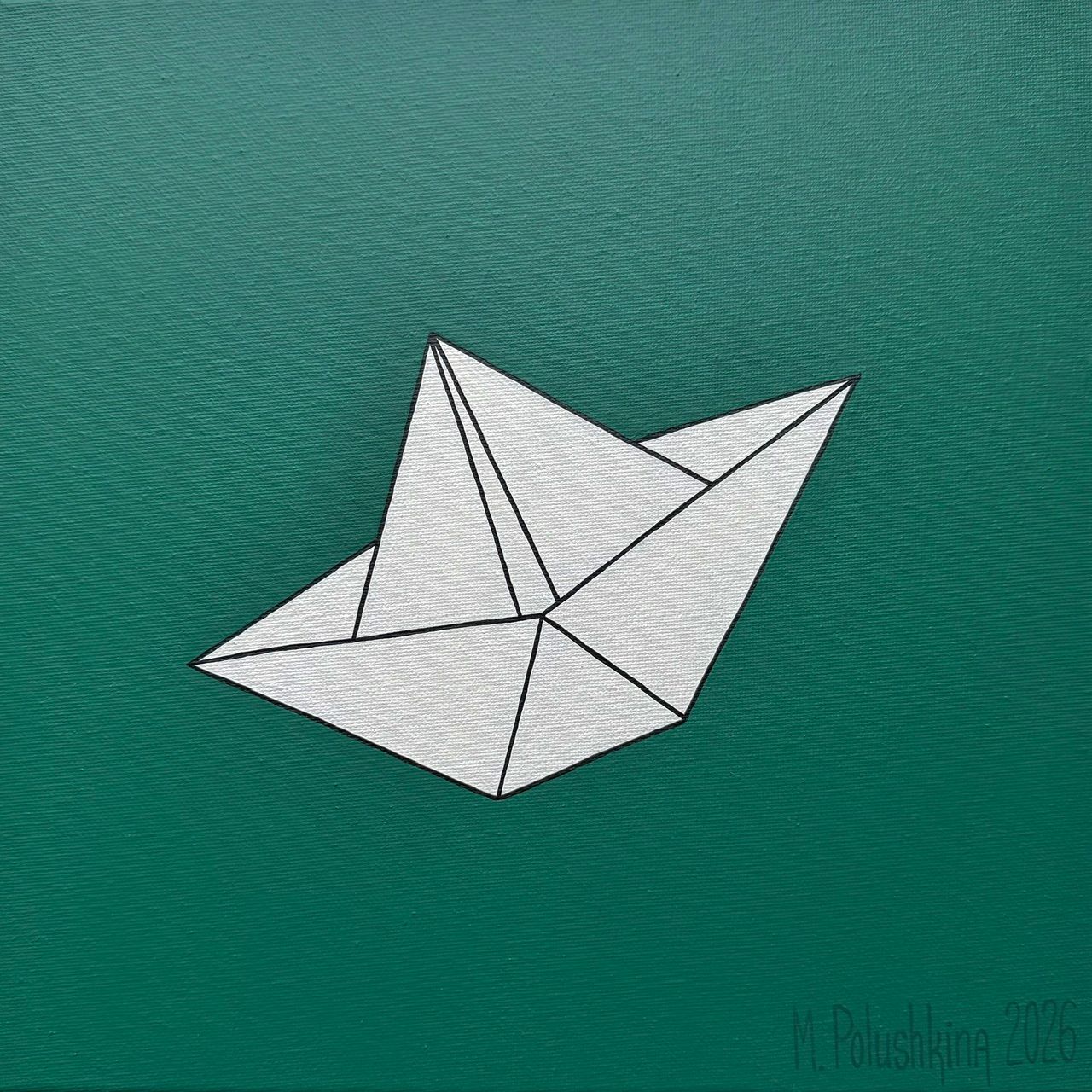 Мария Полушкина (Картина, живопись - 
                  30 x 30 см) Лето