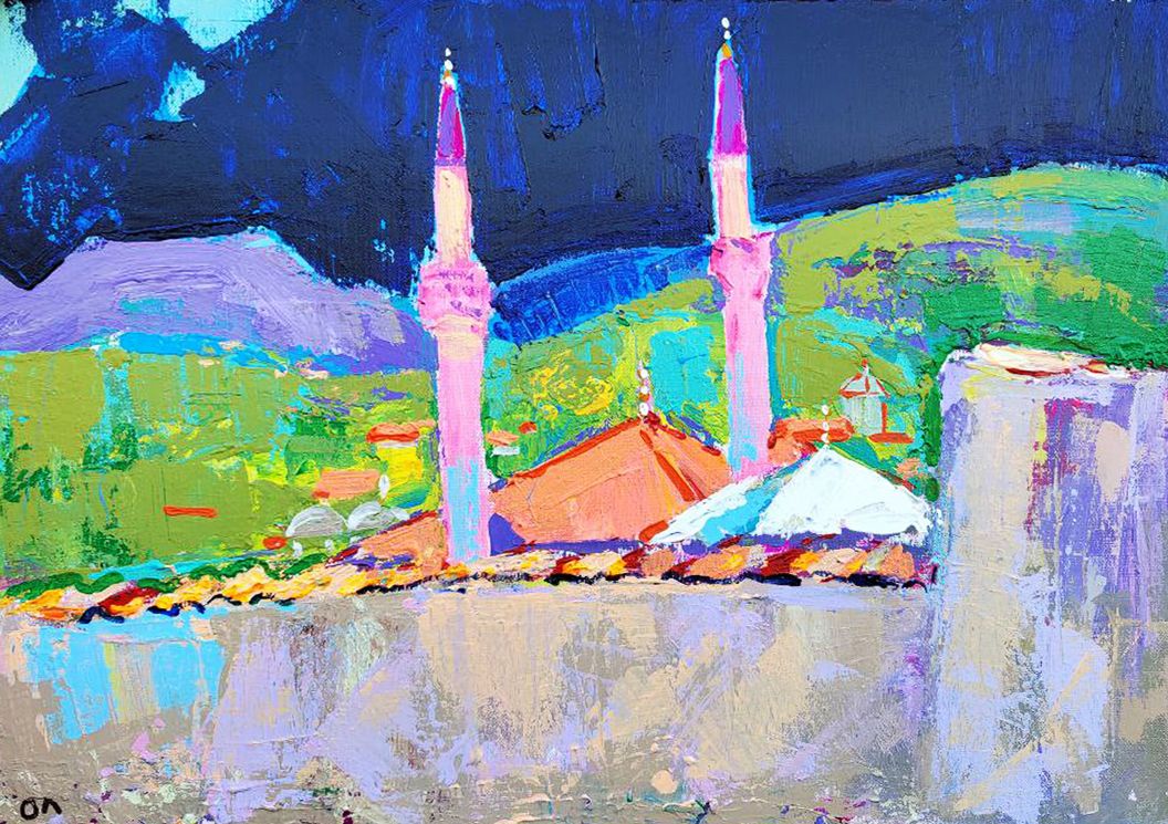 Олеся Лишаева (Картина, живопись - 
                  70 x 50 см) Бахчисарай. Ханский дворец