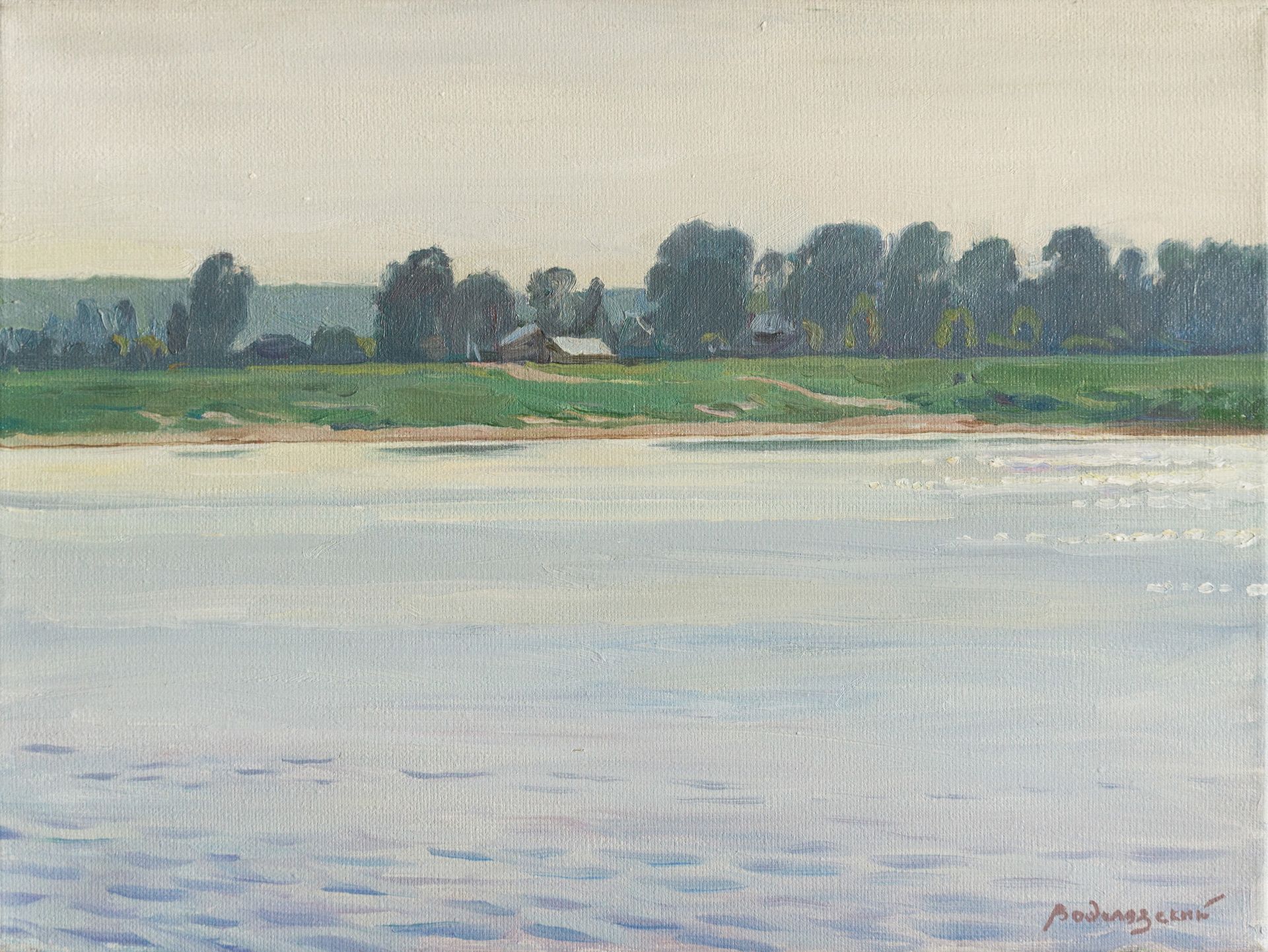 Николай Водолазский (Картина, живопись - 
                  40 x 30 см) Знойный день