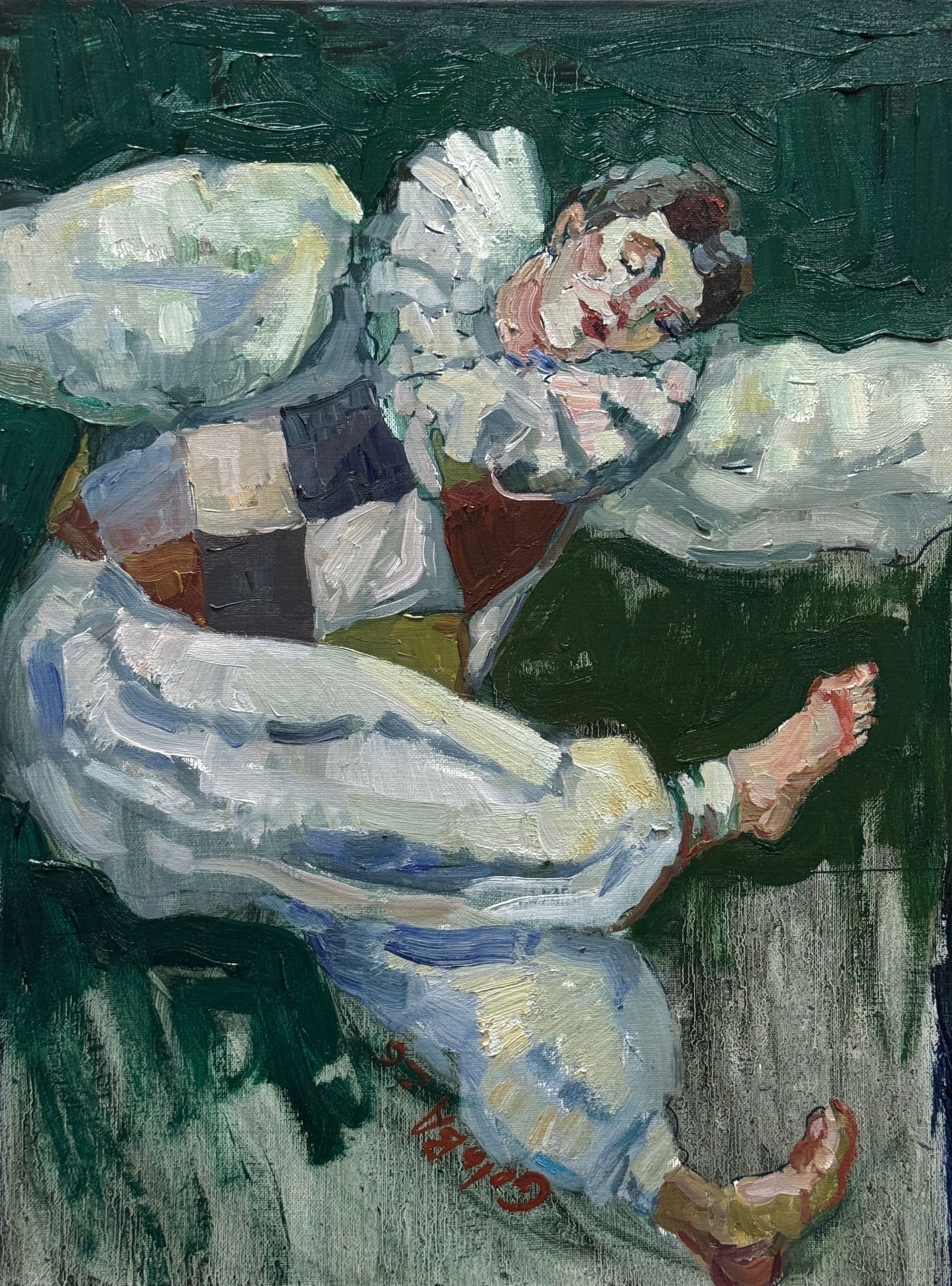 Анна Голубь (Картина, живопись - 
                  40 x 50 см) Танец