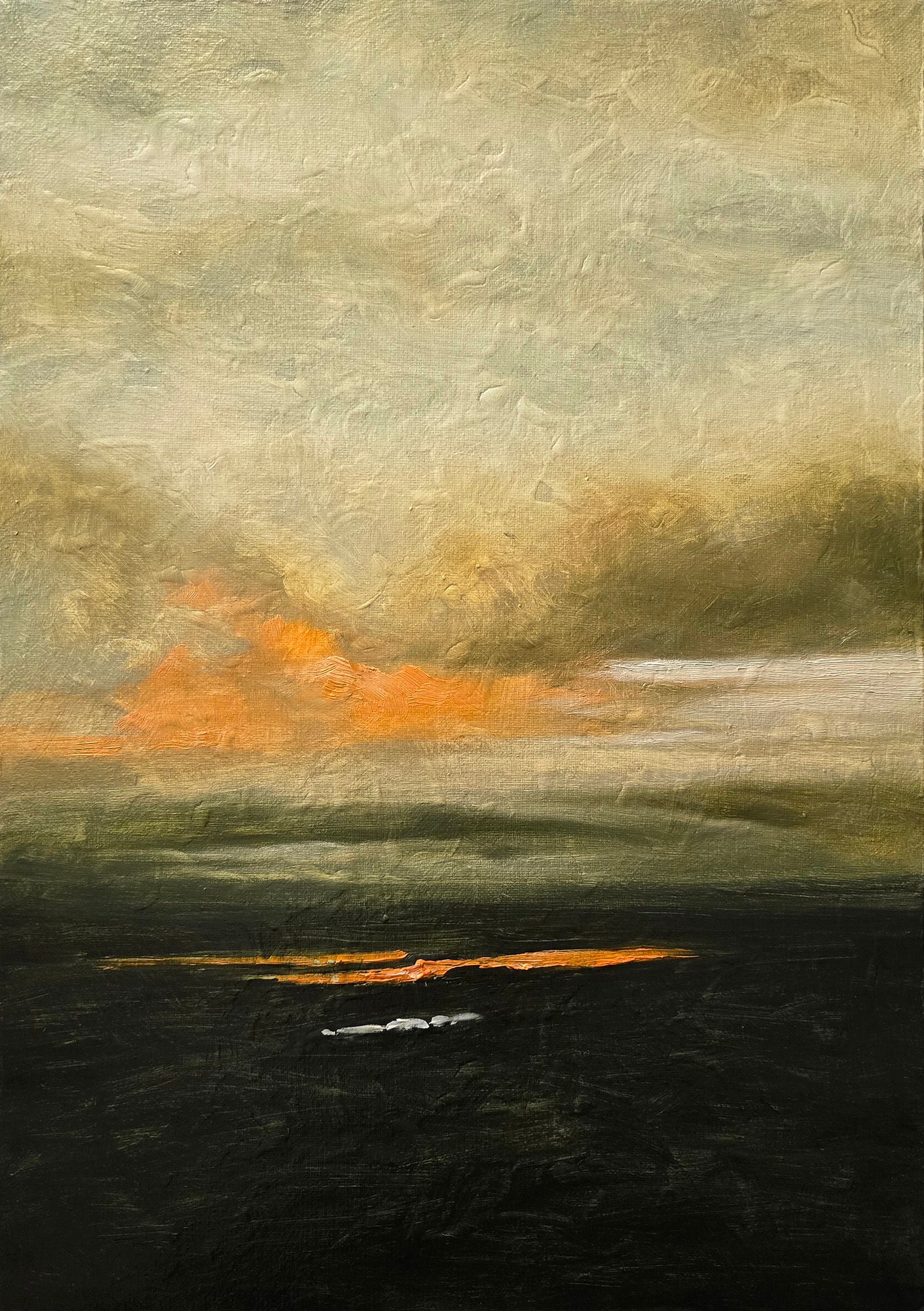 Александр Буданов (Картина, живопись - 
                  35 x 50 см) Пространство 1