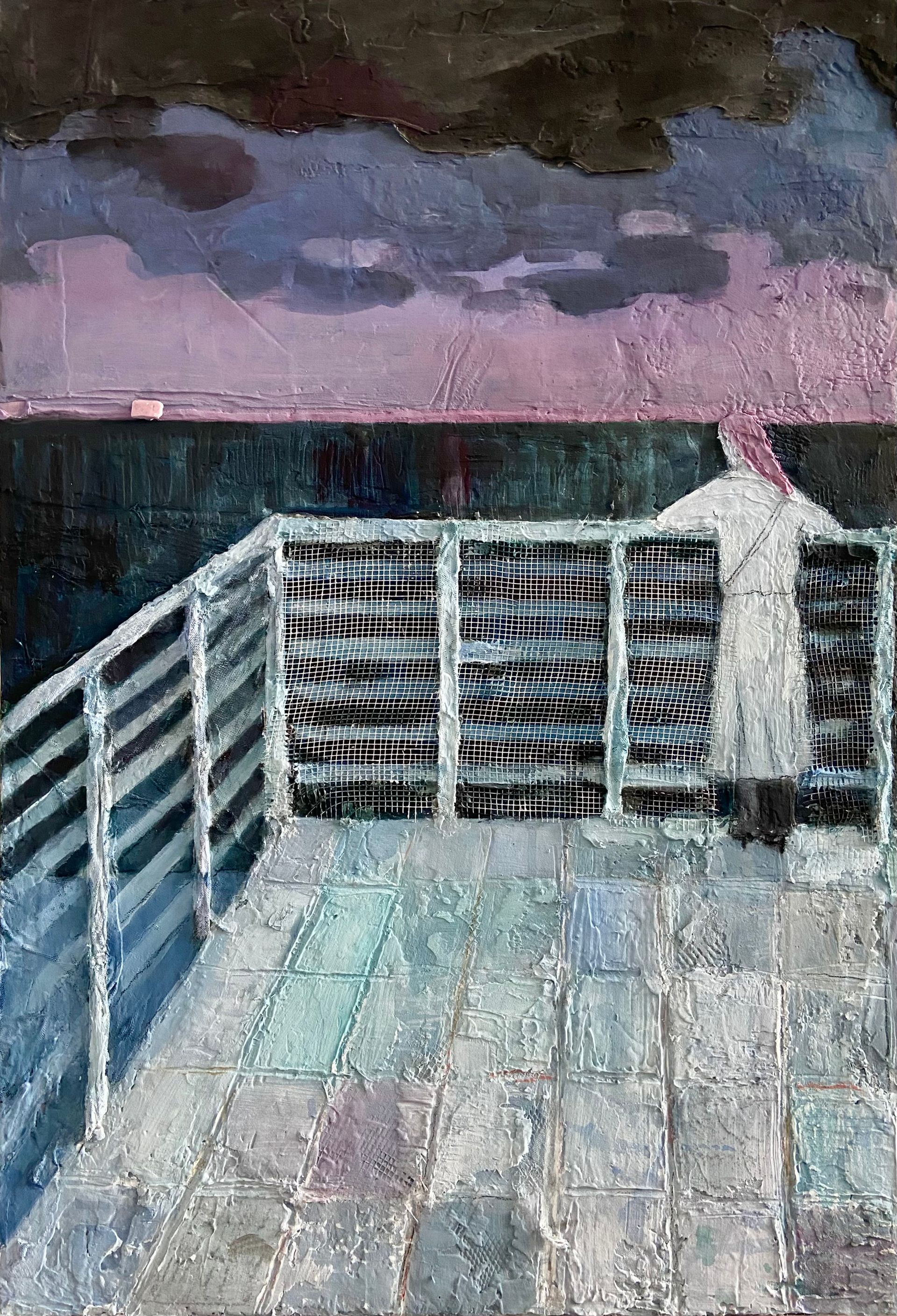 Соня Козлова (Картина, живопись - 
                  55 x 80 см) No.4 из цикла "Вариации: юг"