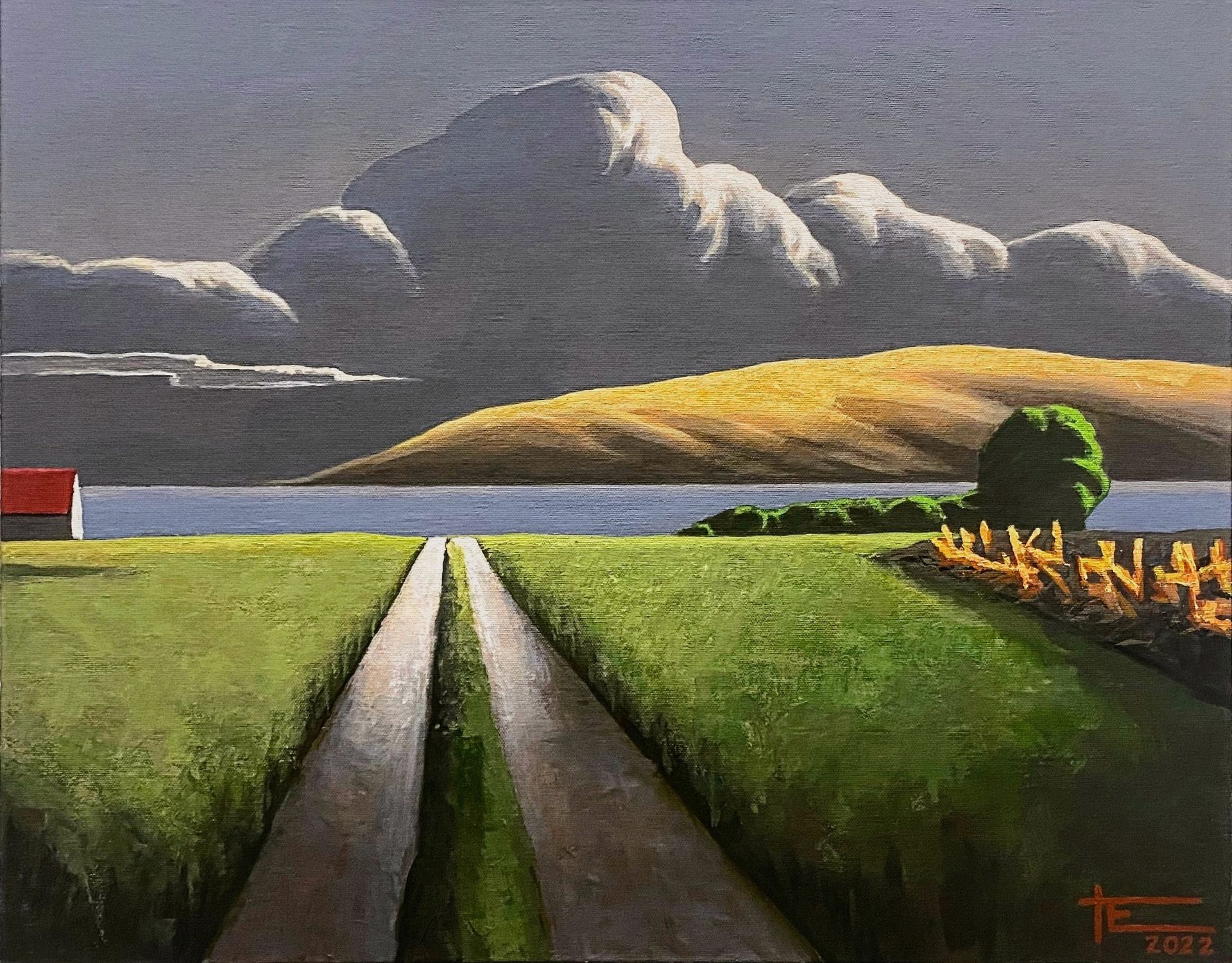 Евгений Пономаренко (Картина, живопись - 
                  60 x 50 см) Позднее лето