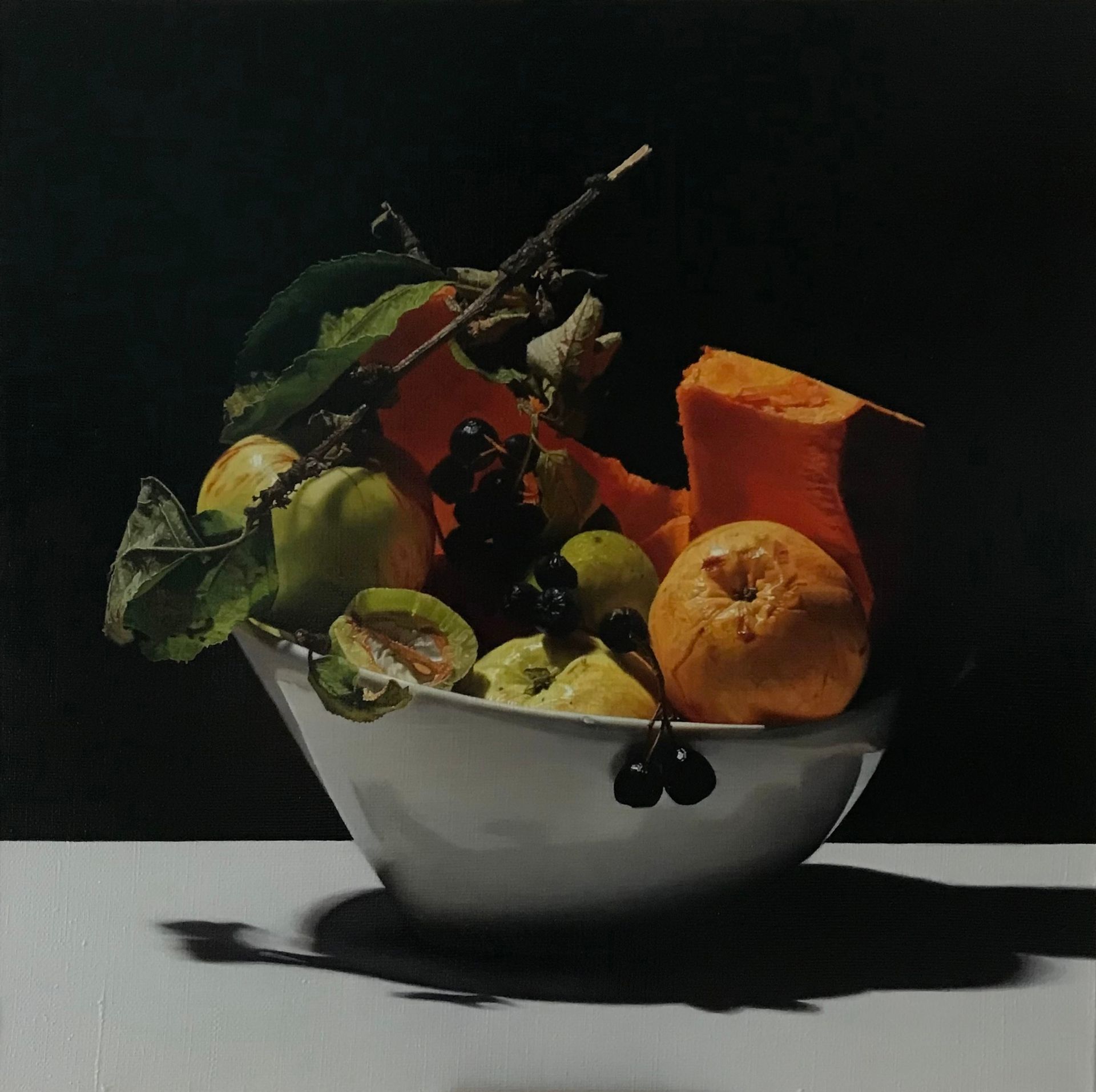 Дмитрий Цукан (Картина, живопись - 
                  40 x 40 см) Тайна осени
