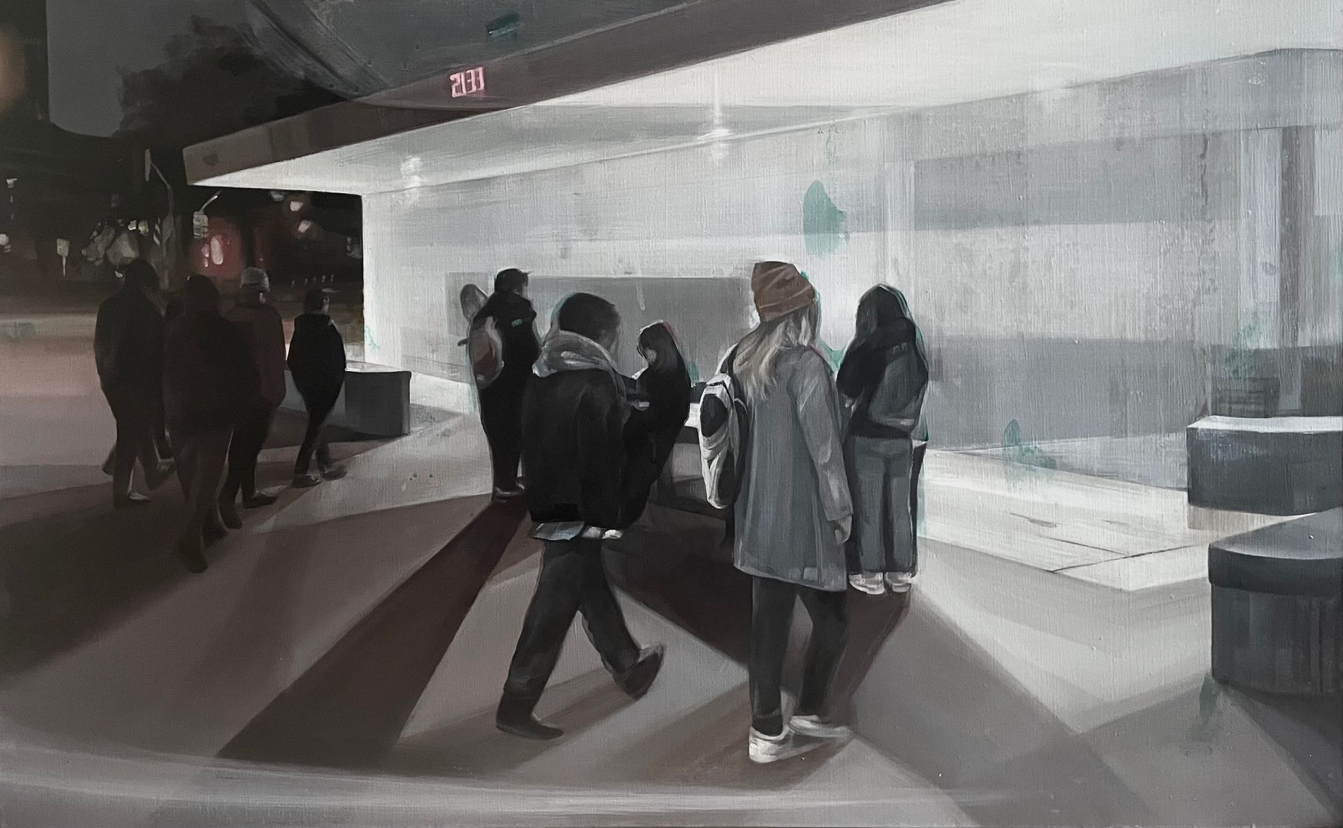 Мария Абрамова (Картина, живопись - 
                  70 x 50 см) Pathways VII