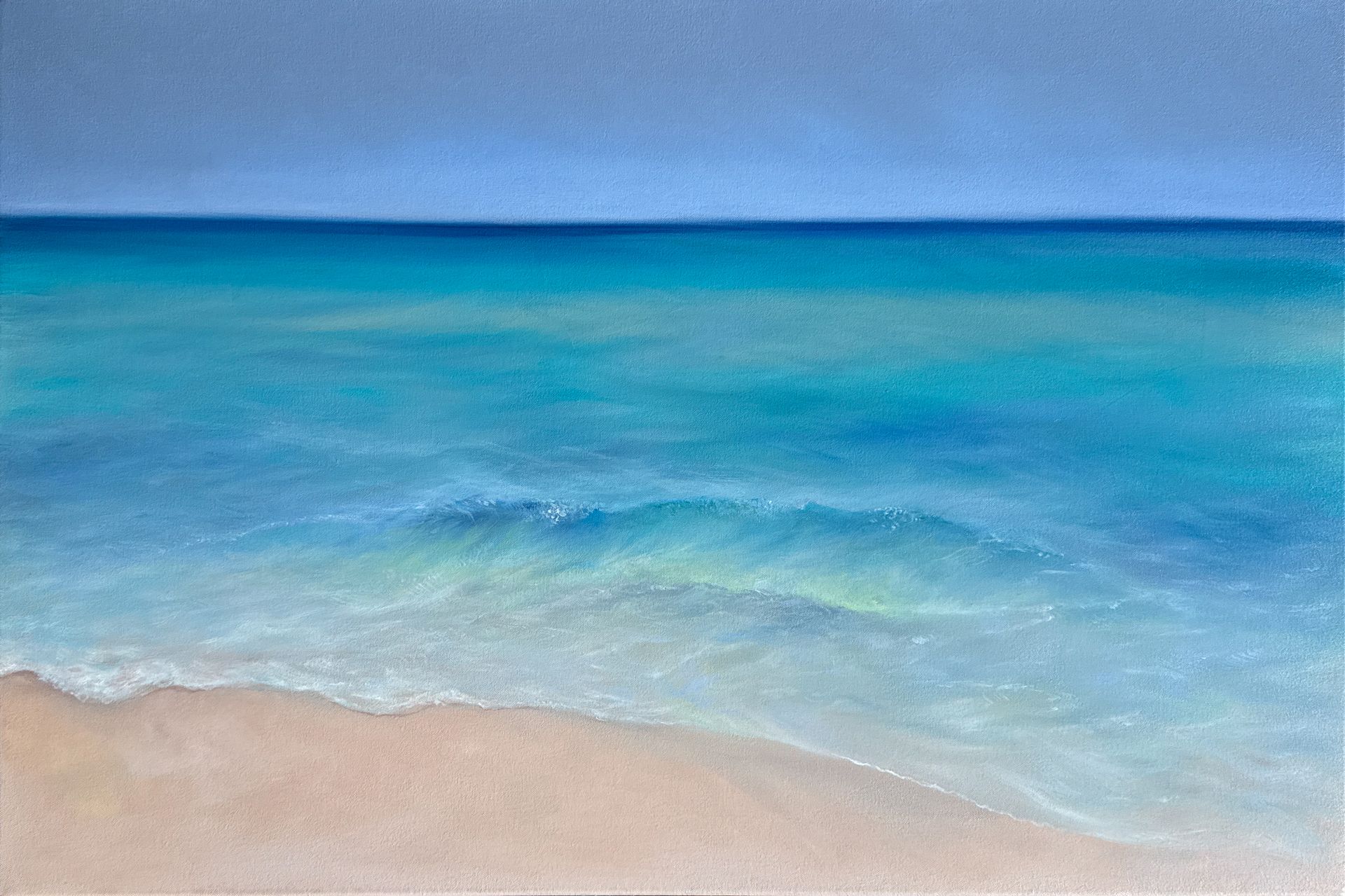Елена Курочко (Картина, живопись - 
                  80 x 60 см) CR Waves 1
