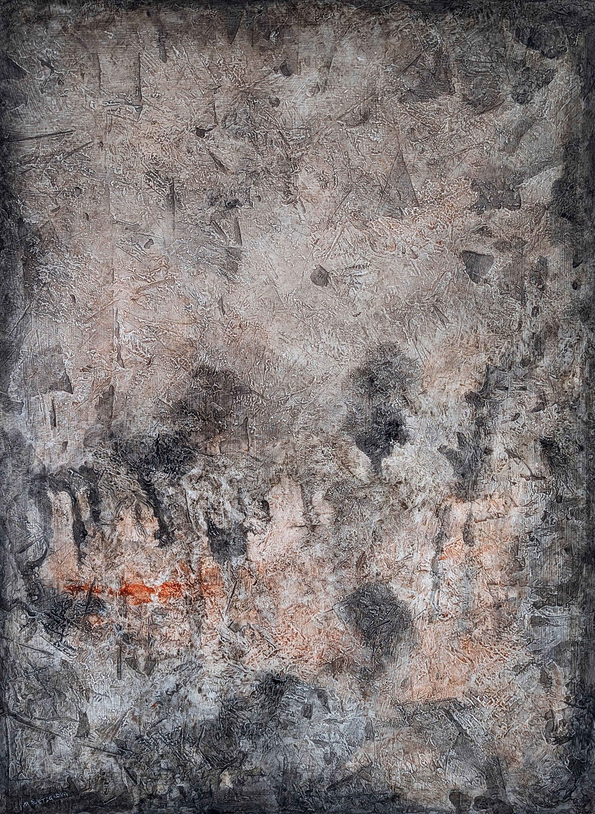 Мария Светлакова (Картина, живопись - 
                  51.3 x 71.2 см) Руины 2