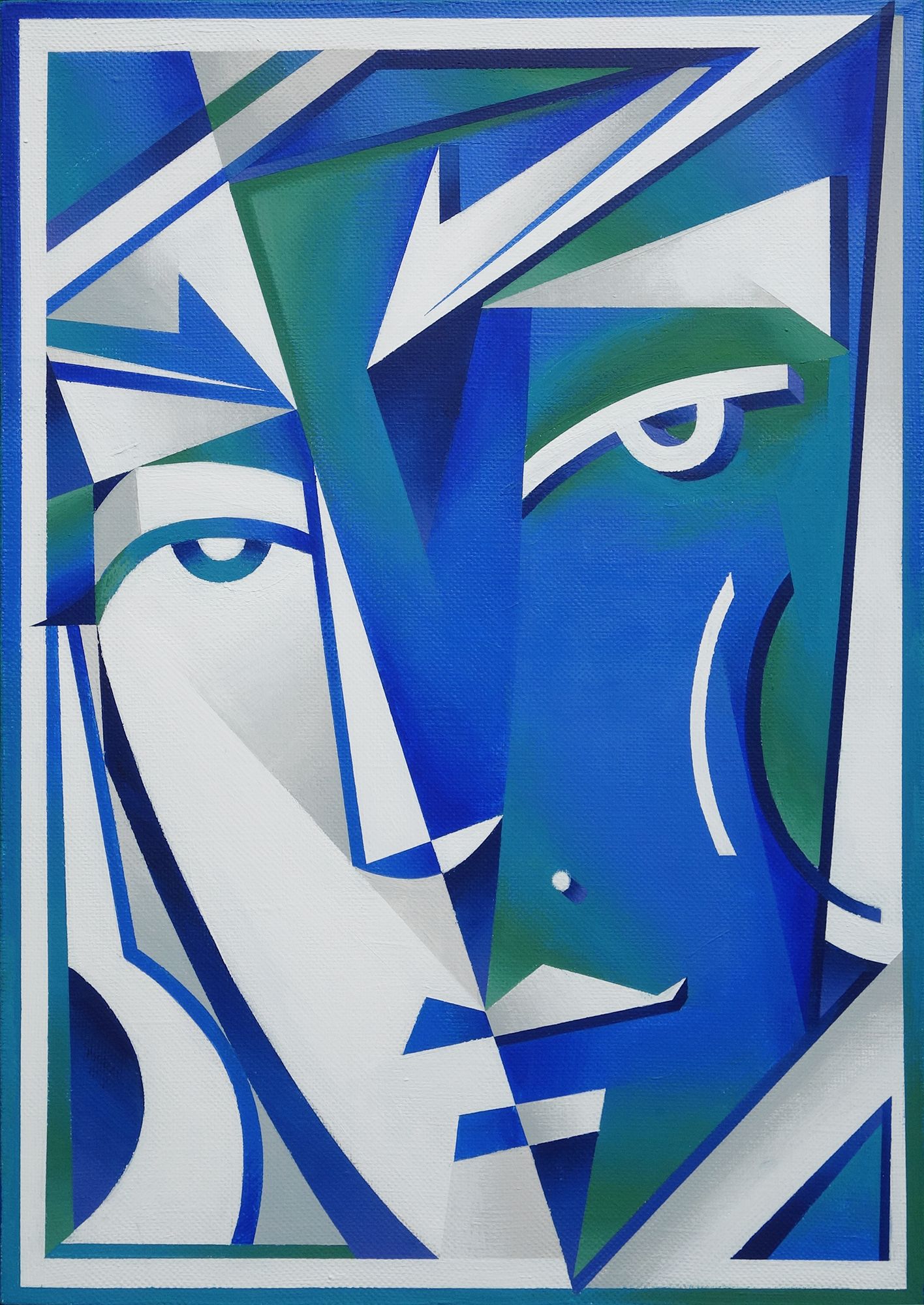 Максим Базаров (Картина, живопись - 
                  35 x 50 см) Портрет нижегородки