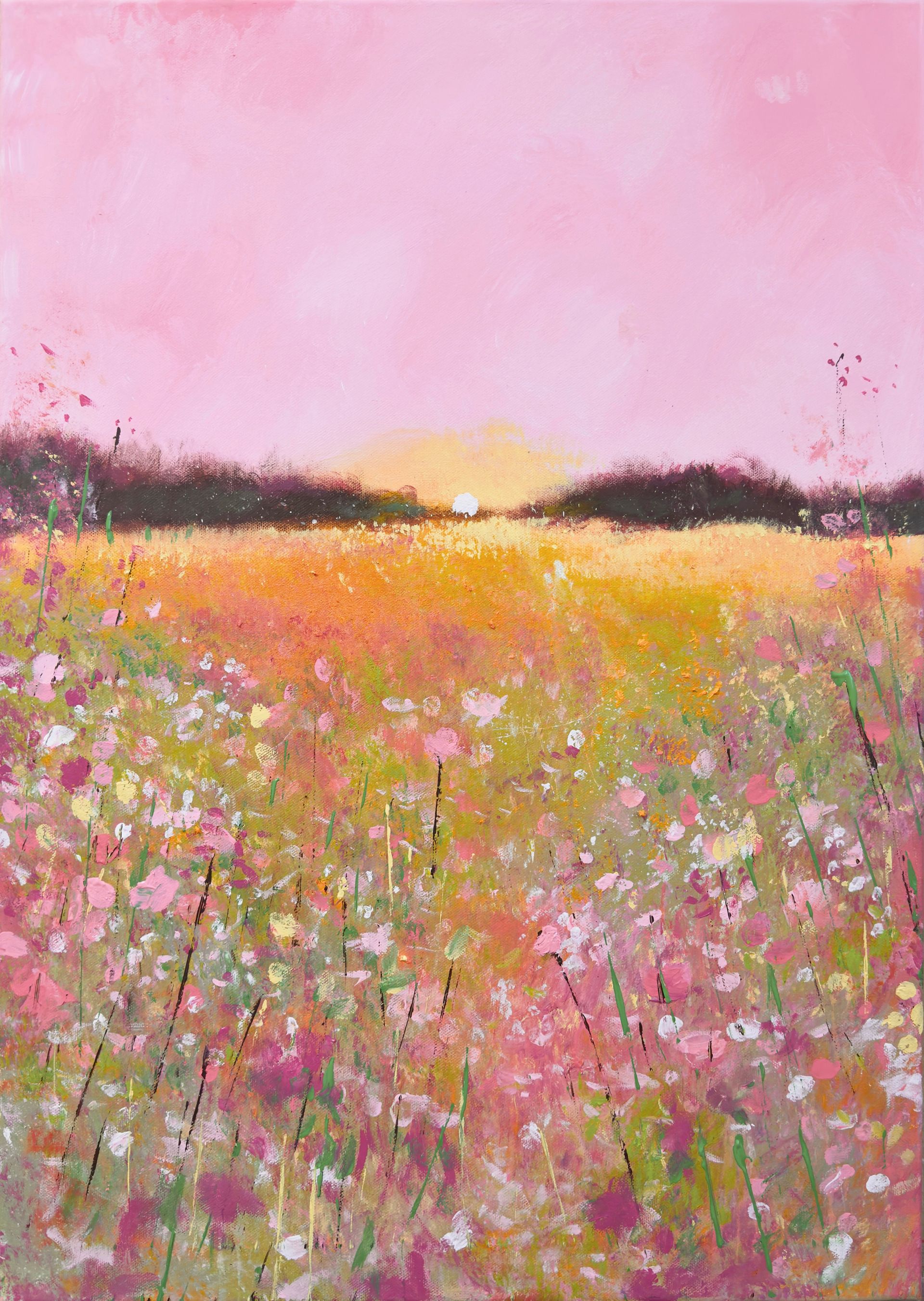 Анна Ганина (Картина, живопись - 
                  60 x 70 см) Sunset