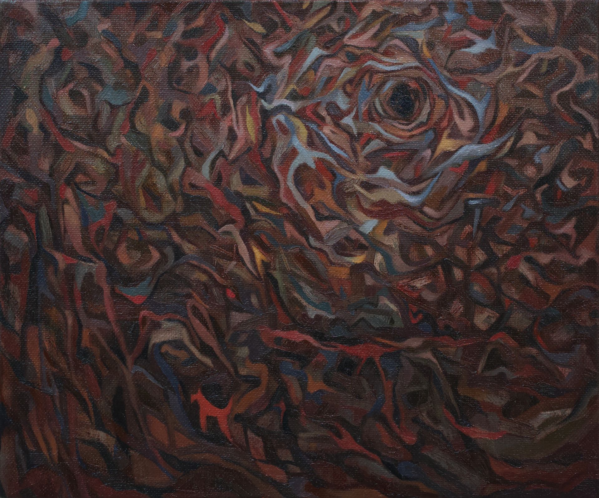 Юнна Никитина (Картина, живопись - 
                  60 x 50 см) Метод красной собачки