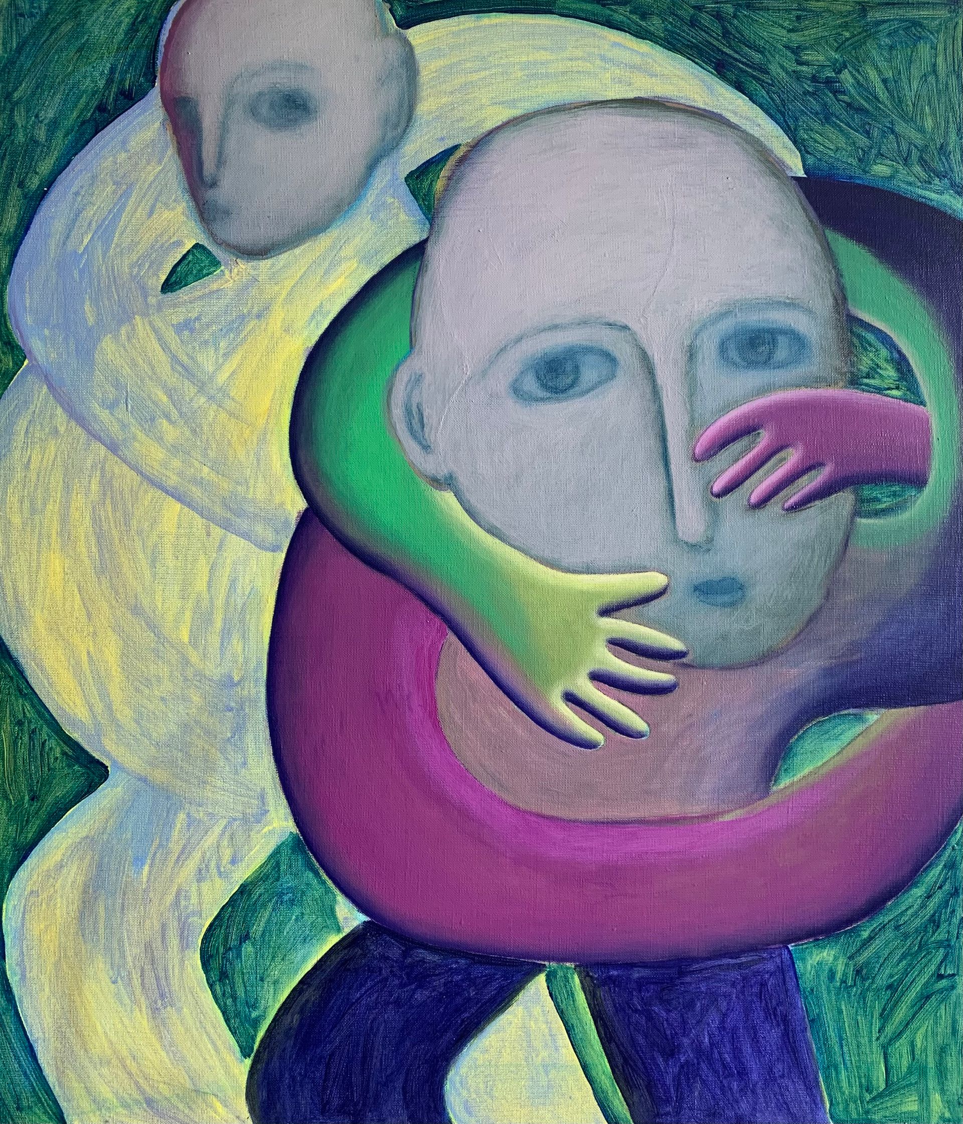 Елена Науширванова (Картина, живопись - 
                  60 x 70 см) Долгая ночь