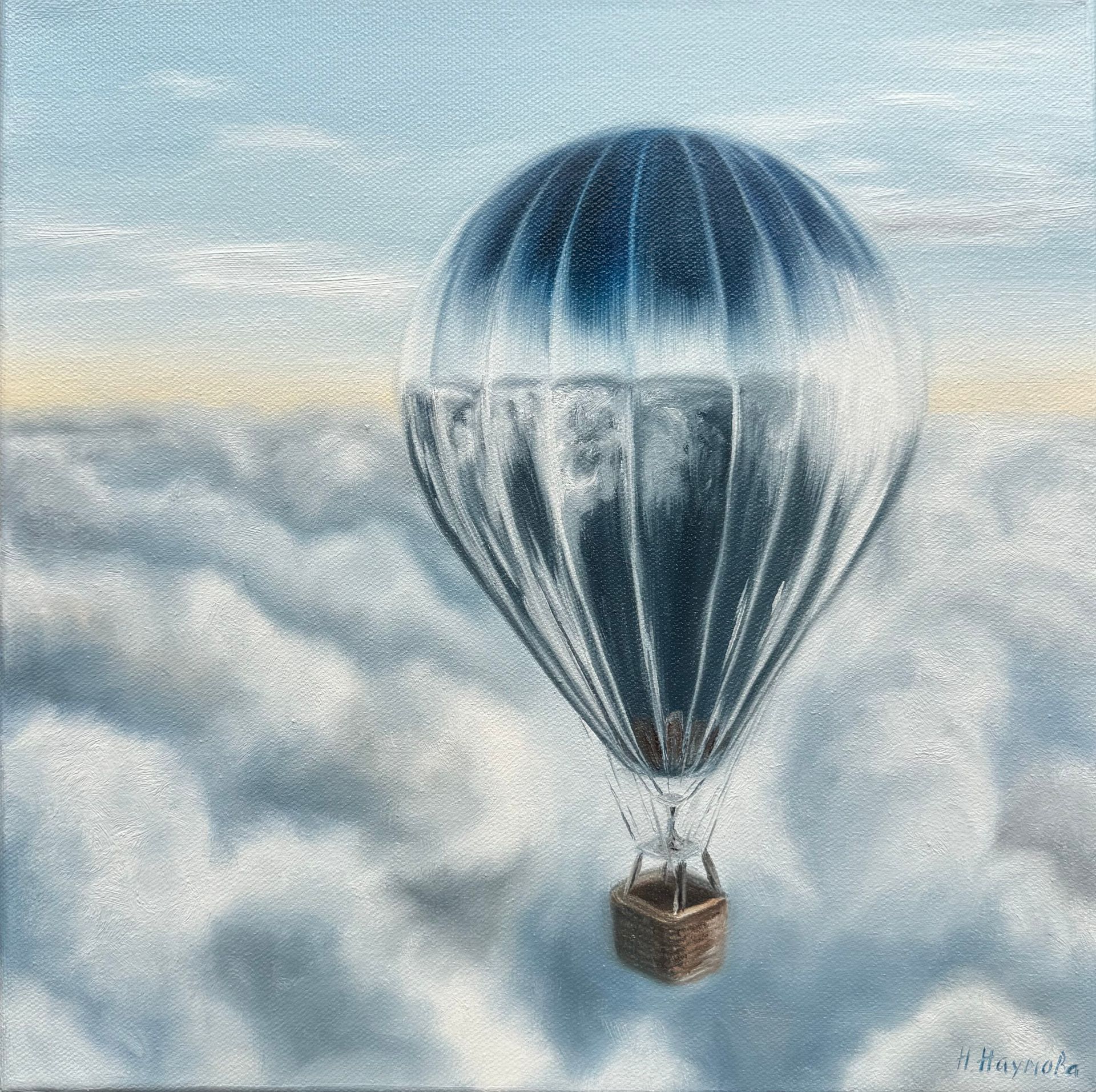 Наталья Наумова (Картина, живопись - 
                  30 x 30 см) Полёт