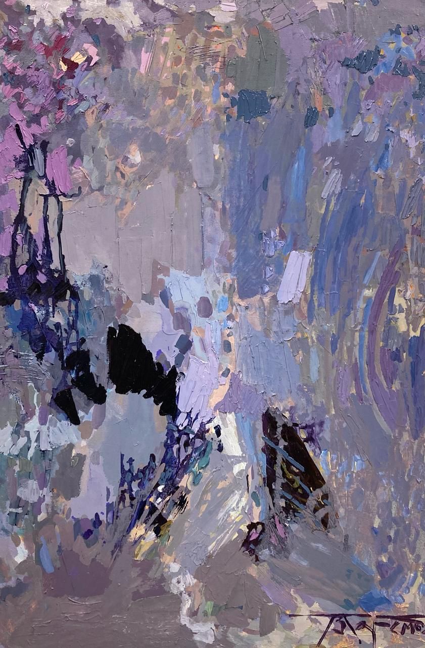 Полина Заремба (Картина, живопись - 
                  80 x 120 см) Я играю только по своим правилам игры