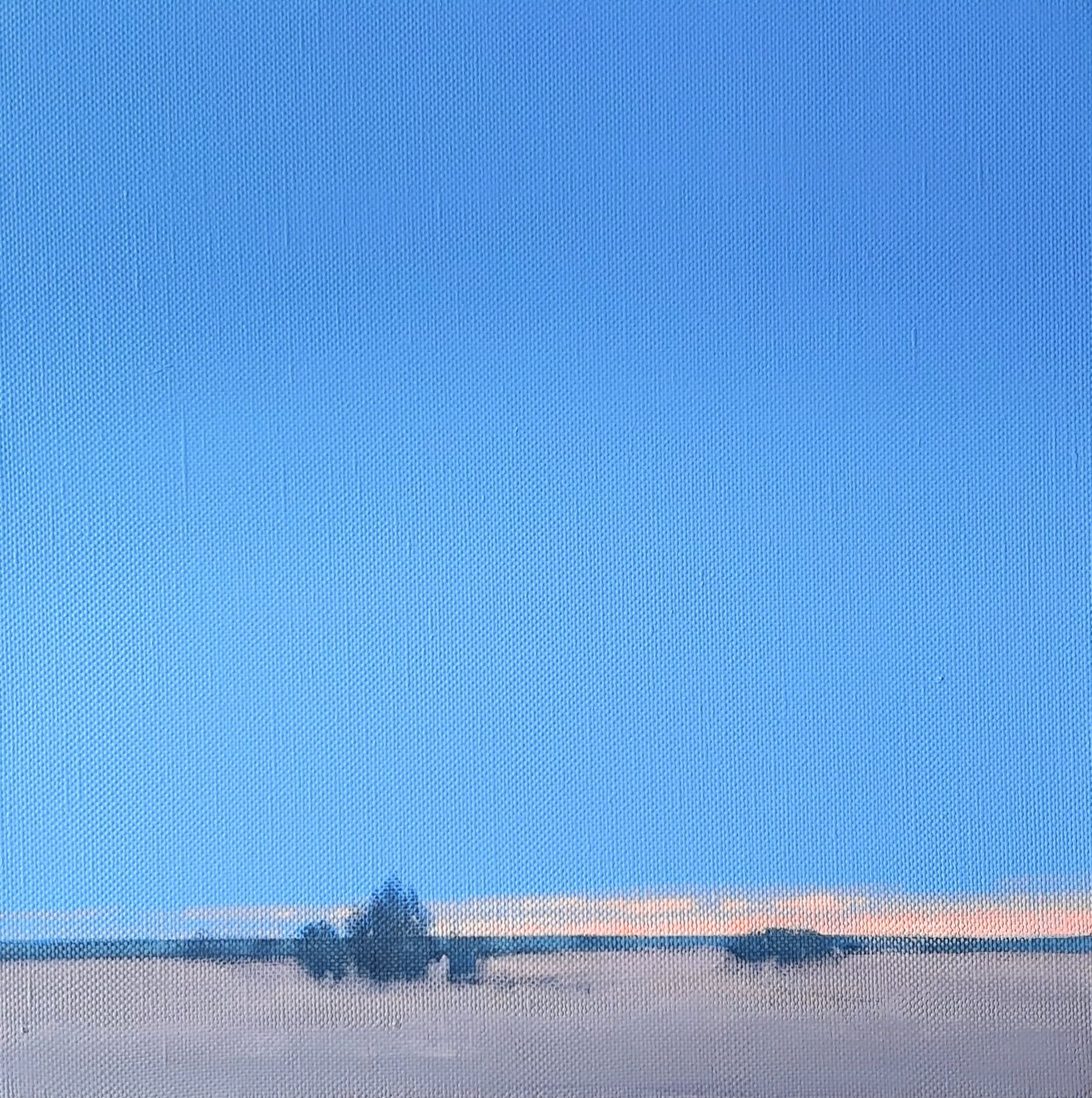 Александра Савина (Картина, живопись - 
                  45 x 45 см) Синий горизонт II